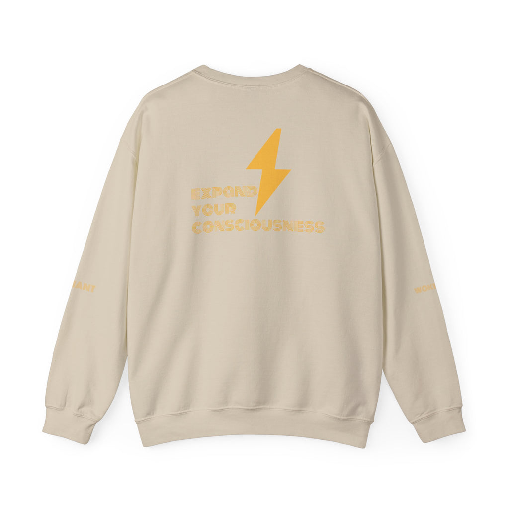FODD Podcast "Raise Your Frequency" Graphic Crewneck Sweatshirt