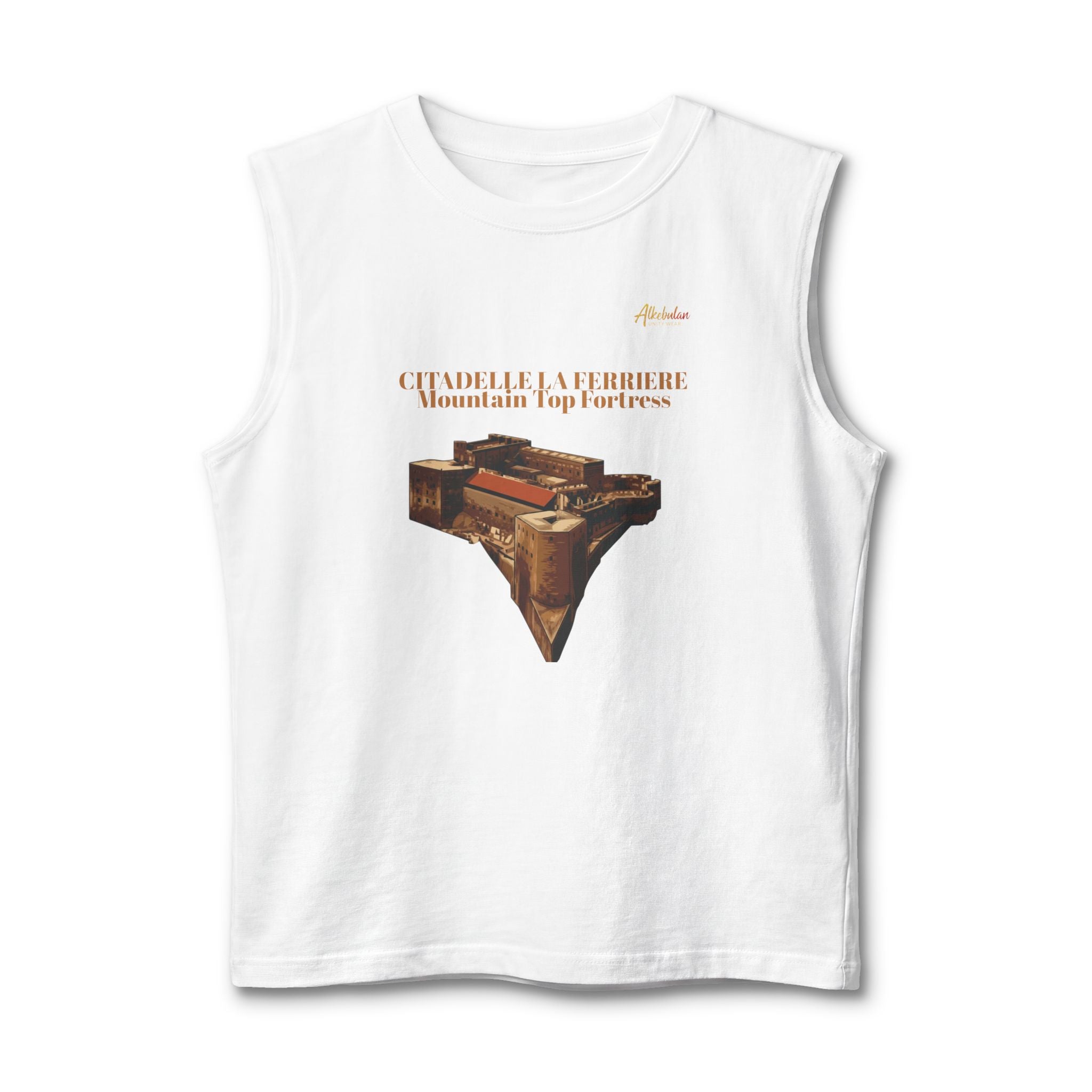 The Citadelle La Ferrière Unisex Tank Top – Haitian Heritage Collection