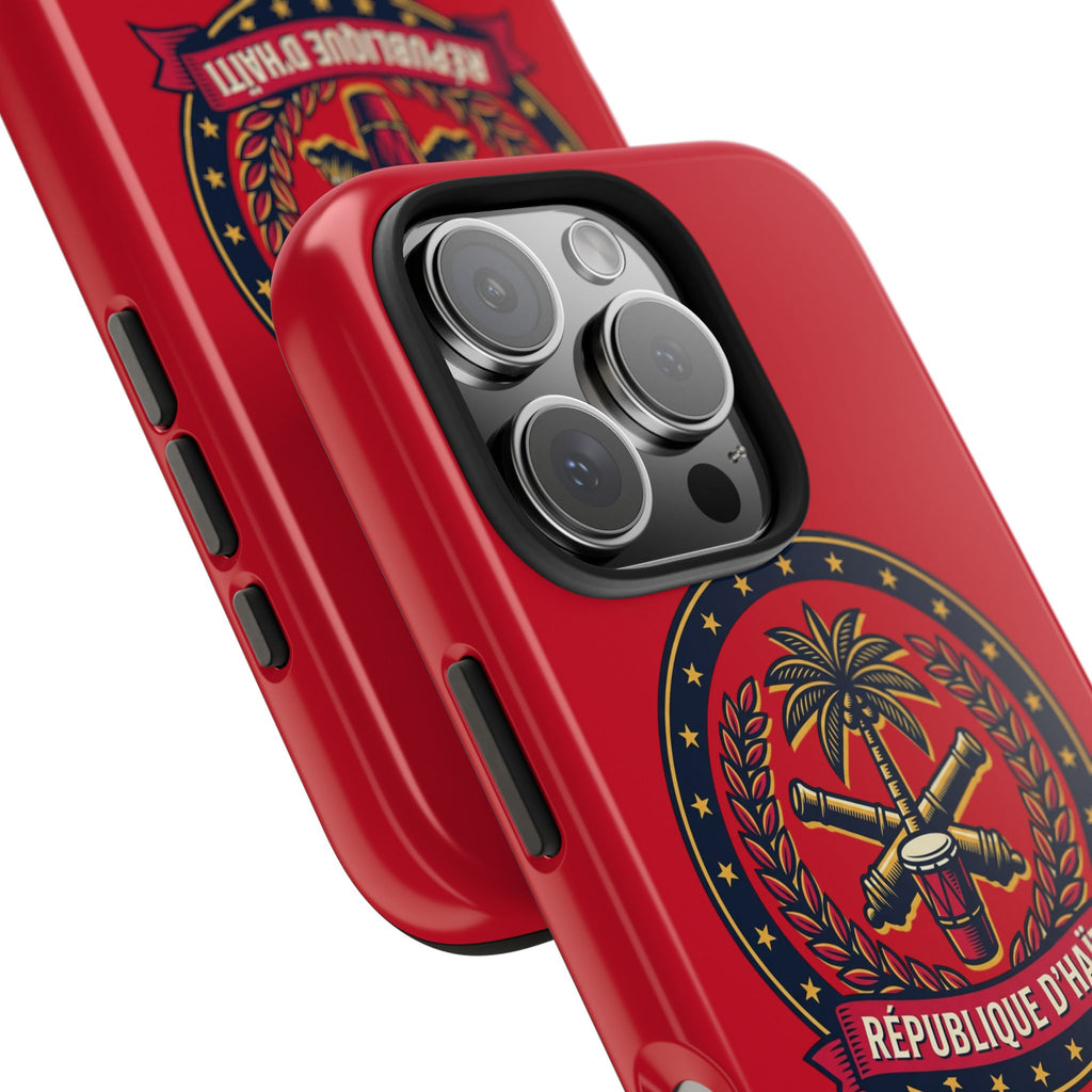 République d’Haïti Crest Design tough phone cases