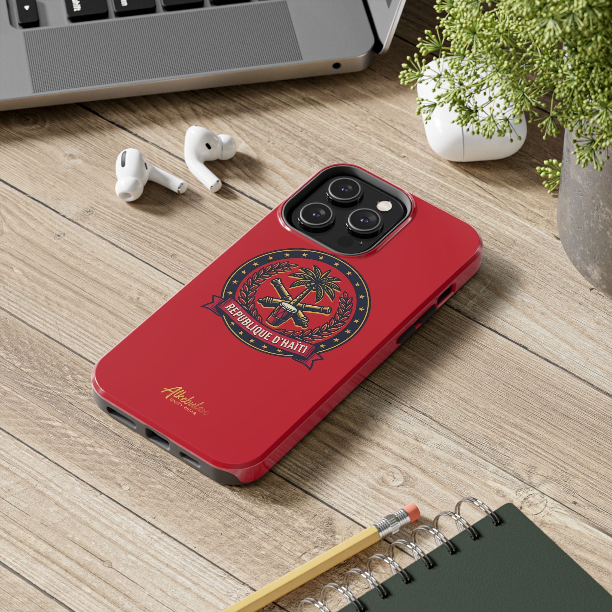 République d’Haïti Crest Design tough phone cases