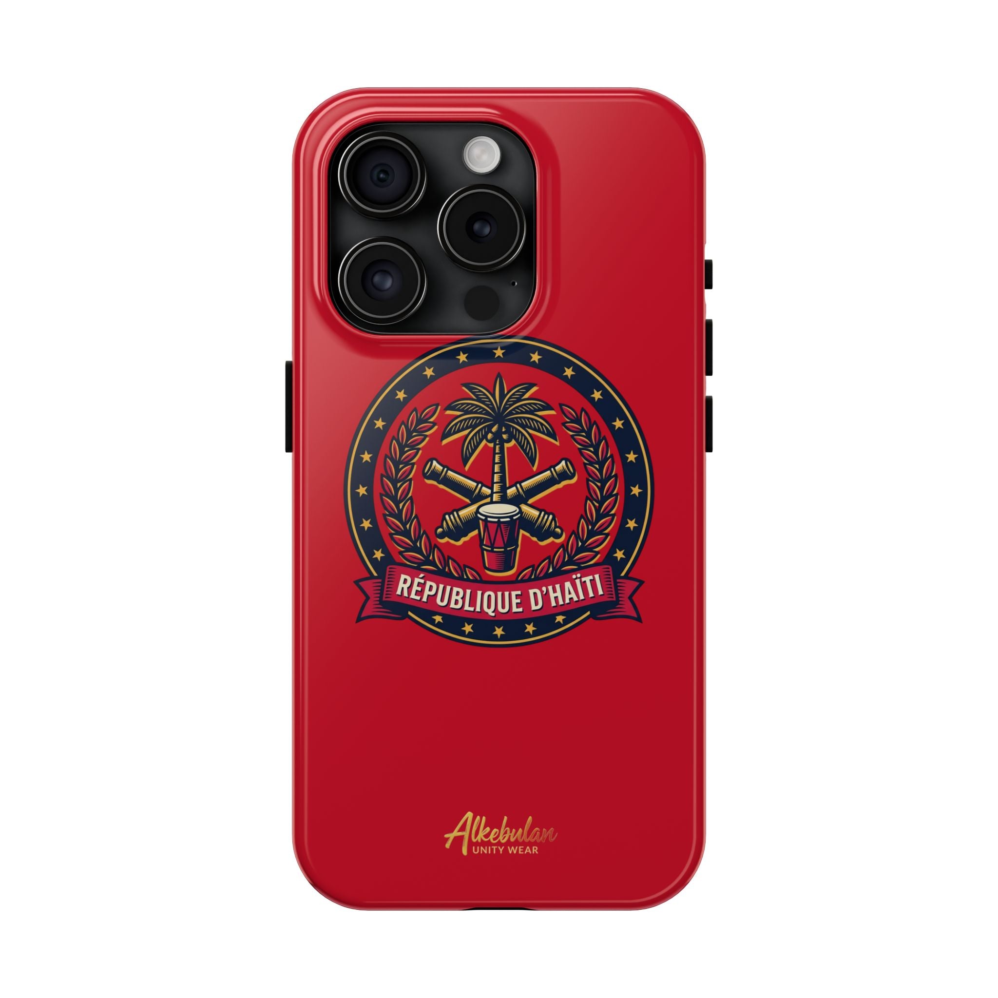 République d’Haïti Crest Design tough phone cases