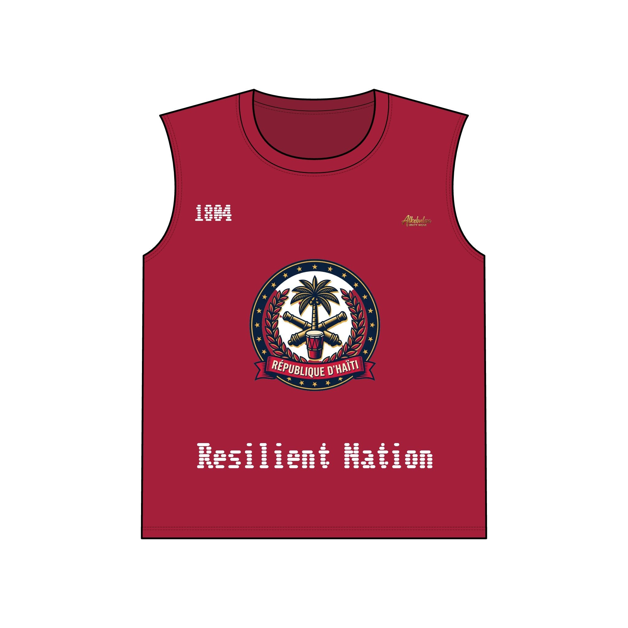 Godfather of Liberation Muscle Tank — Vintage Emblem Patriotic Tee