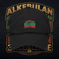 Melanin Excellence Embroidered Garment Washed Baseball Cap