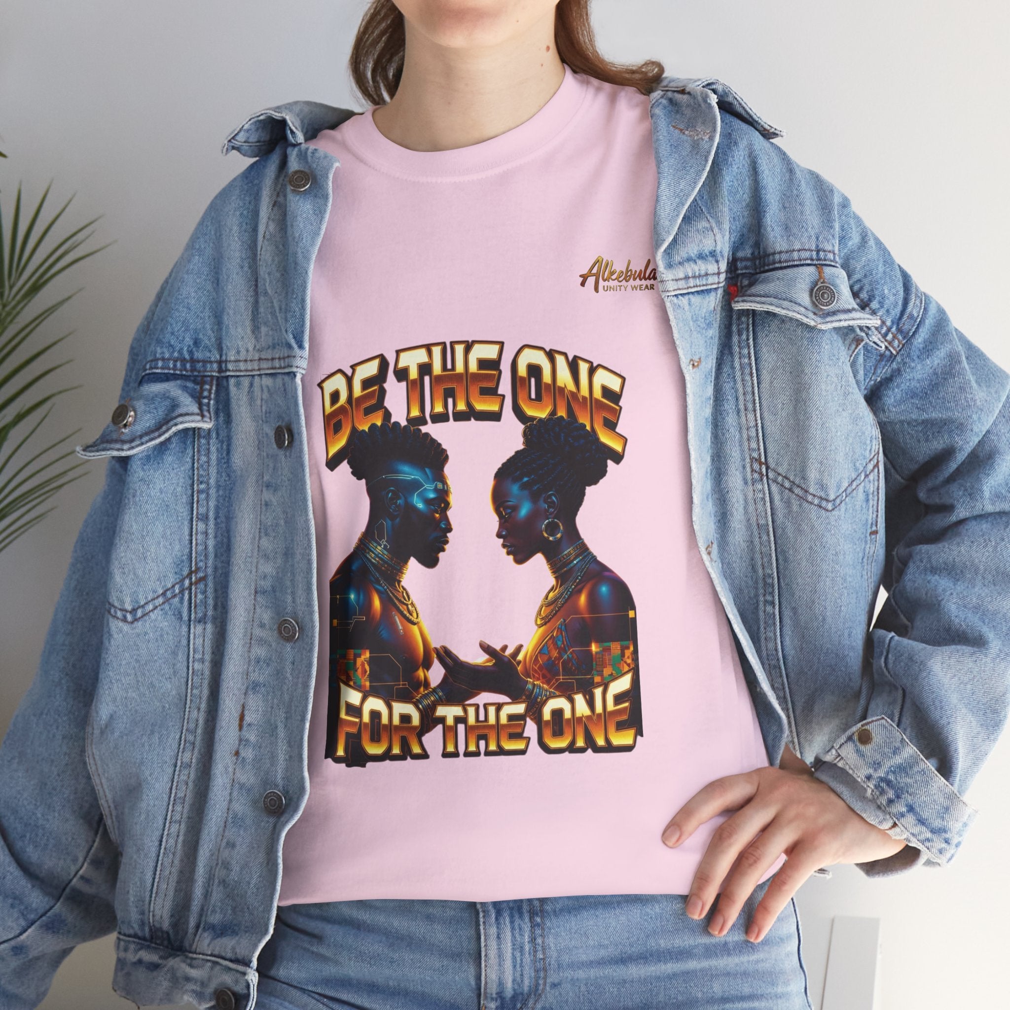 BE THE ONE For The One Unisex Premium Graphic Tee Unisex Heavy Cotton Tee