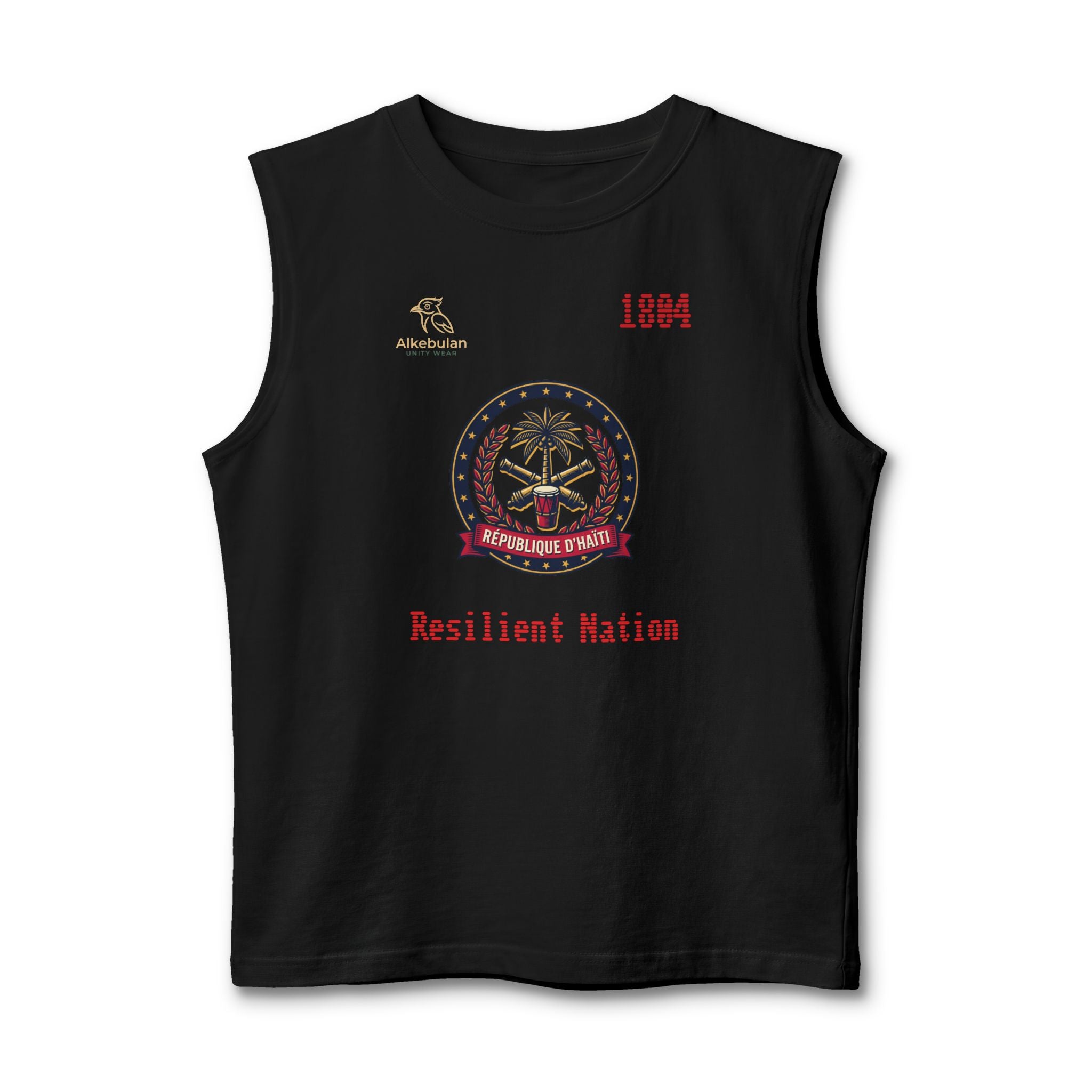 Godfather of Liberation Muscle Tank — Vintage Emblem Patriotic Tee