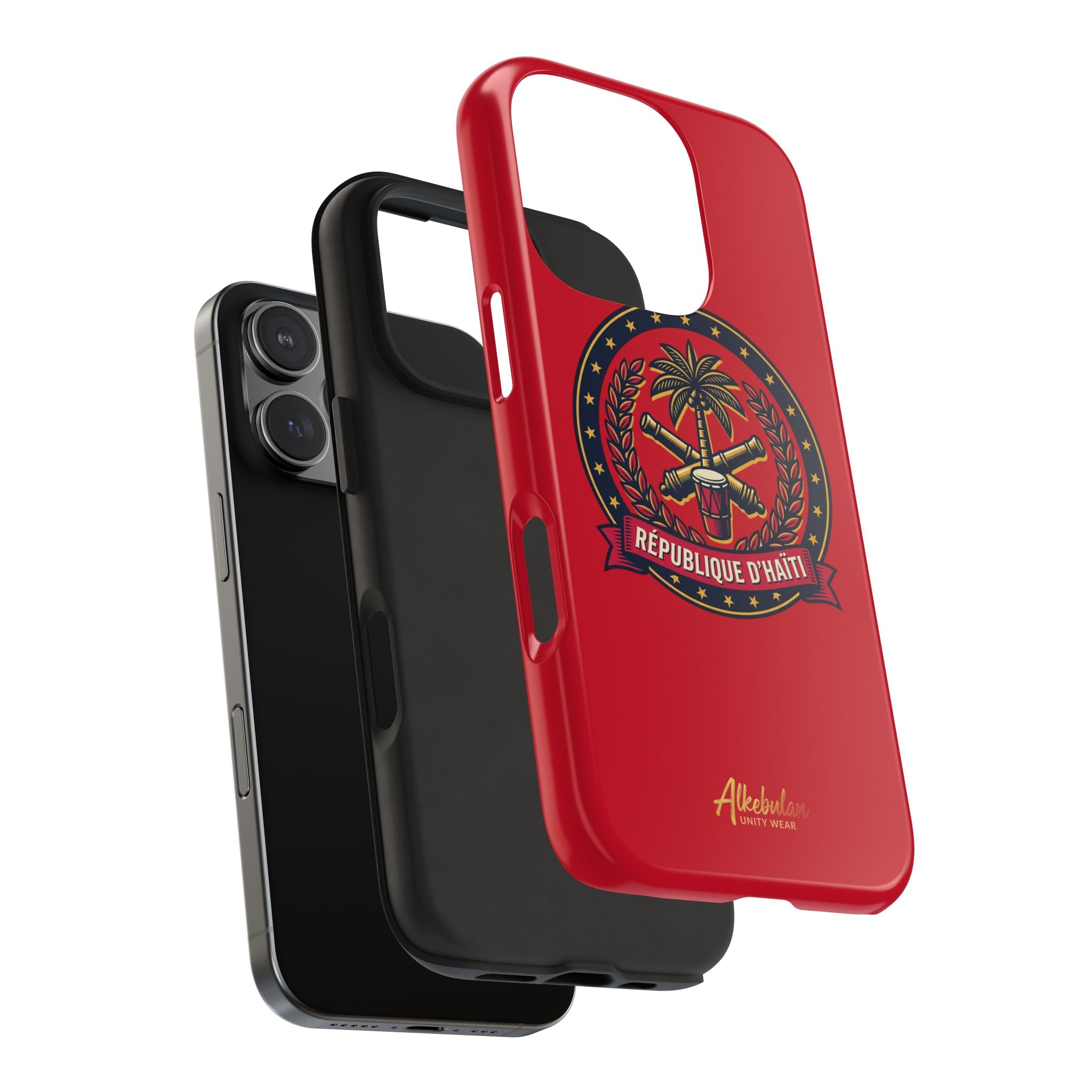 République d’Haïti Crest Design tough phone cases