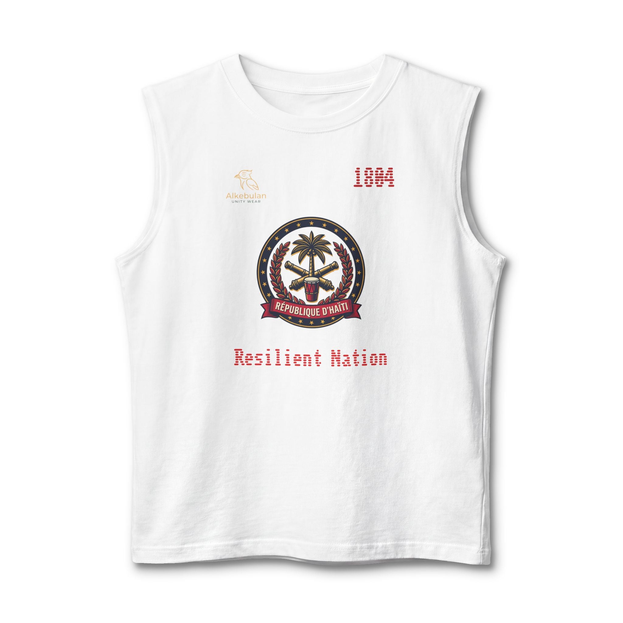 Godfather of Liberation Muscle Tank — Vintage Emblem Patriotic Tee