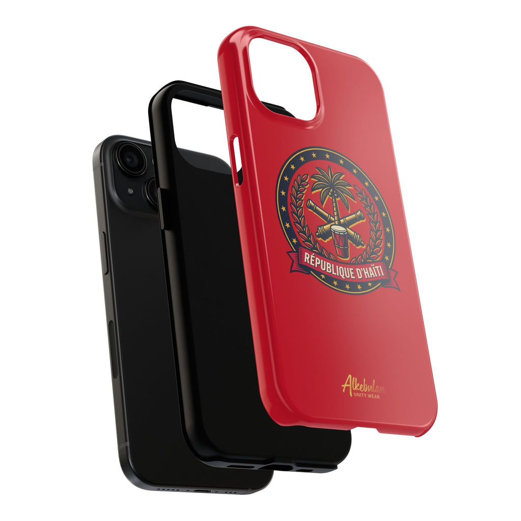 République d’Haïti Crest Design tough phone cases