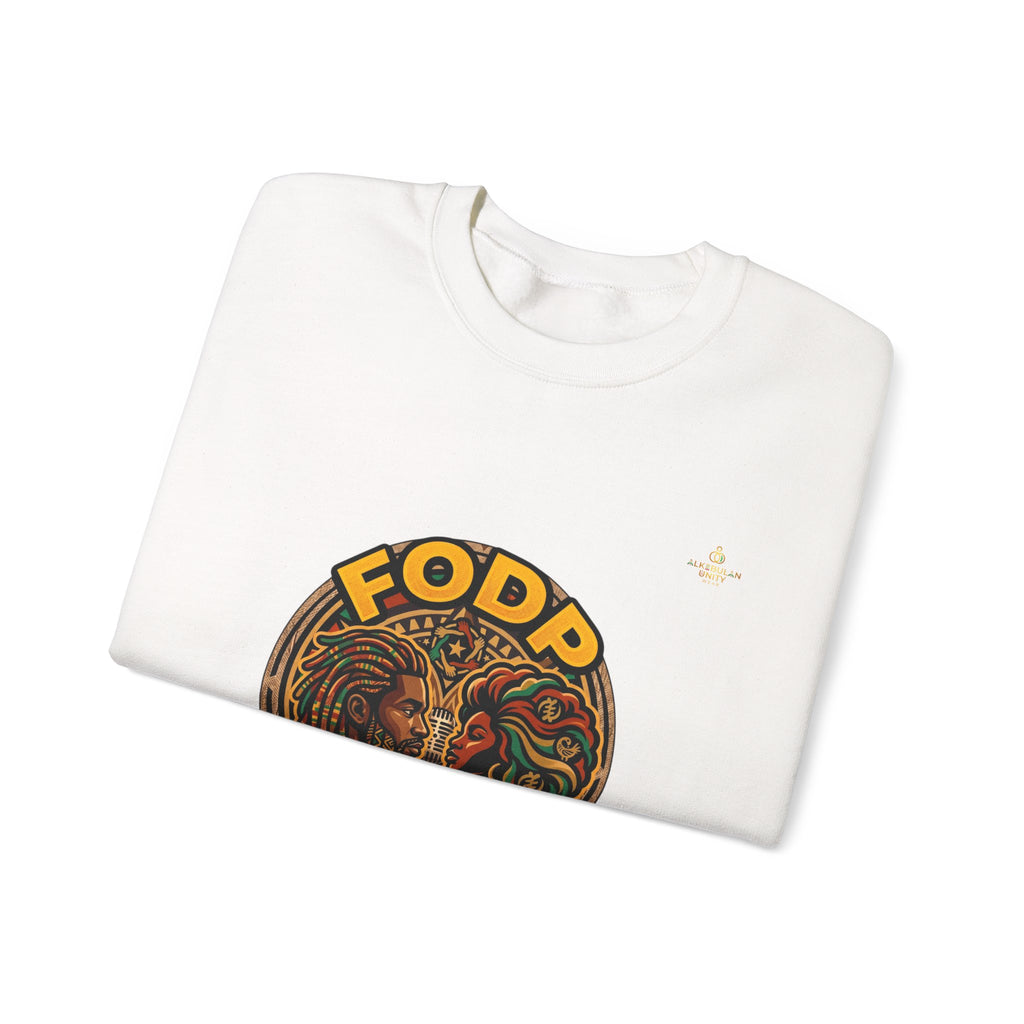 FODD Podcast "Raise Your Frequency" Graphic Crewneck Sweatshirt