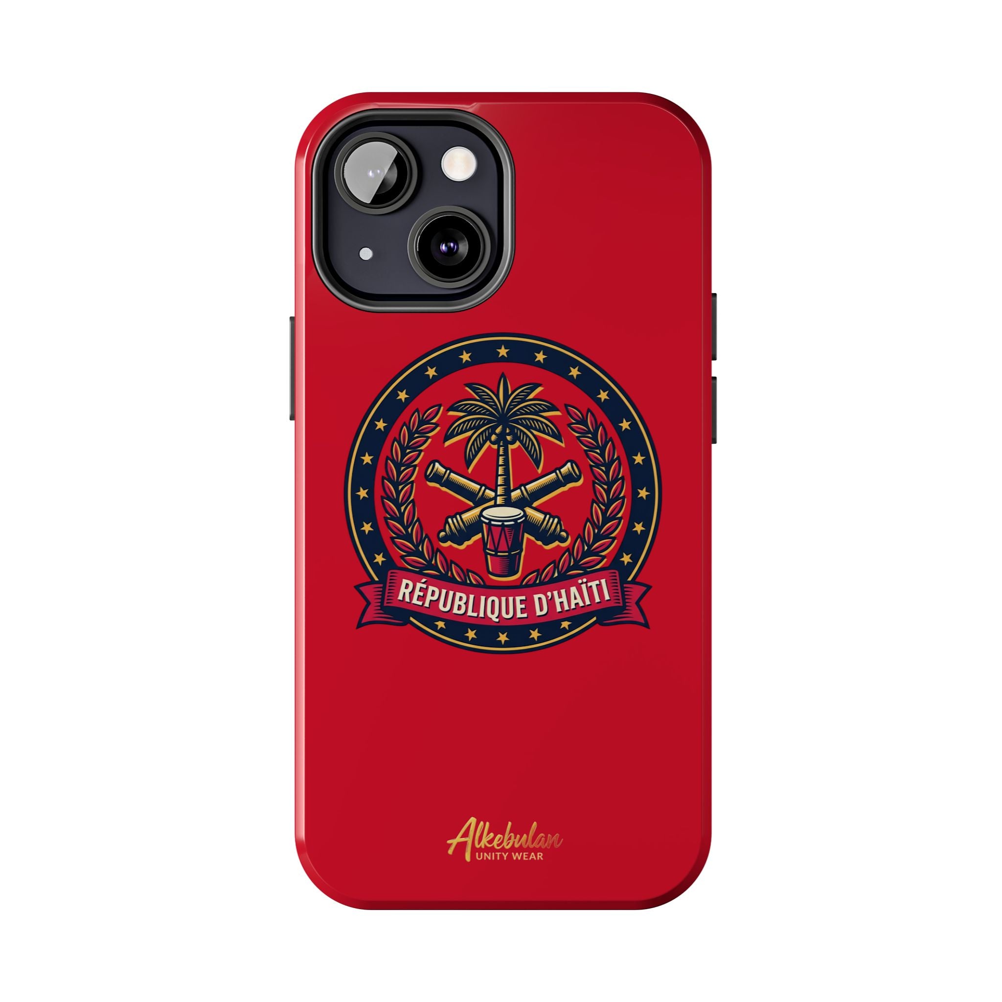République d’Haïti Crest Design tough phone cases