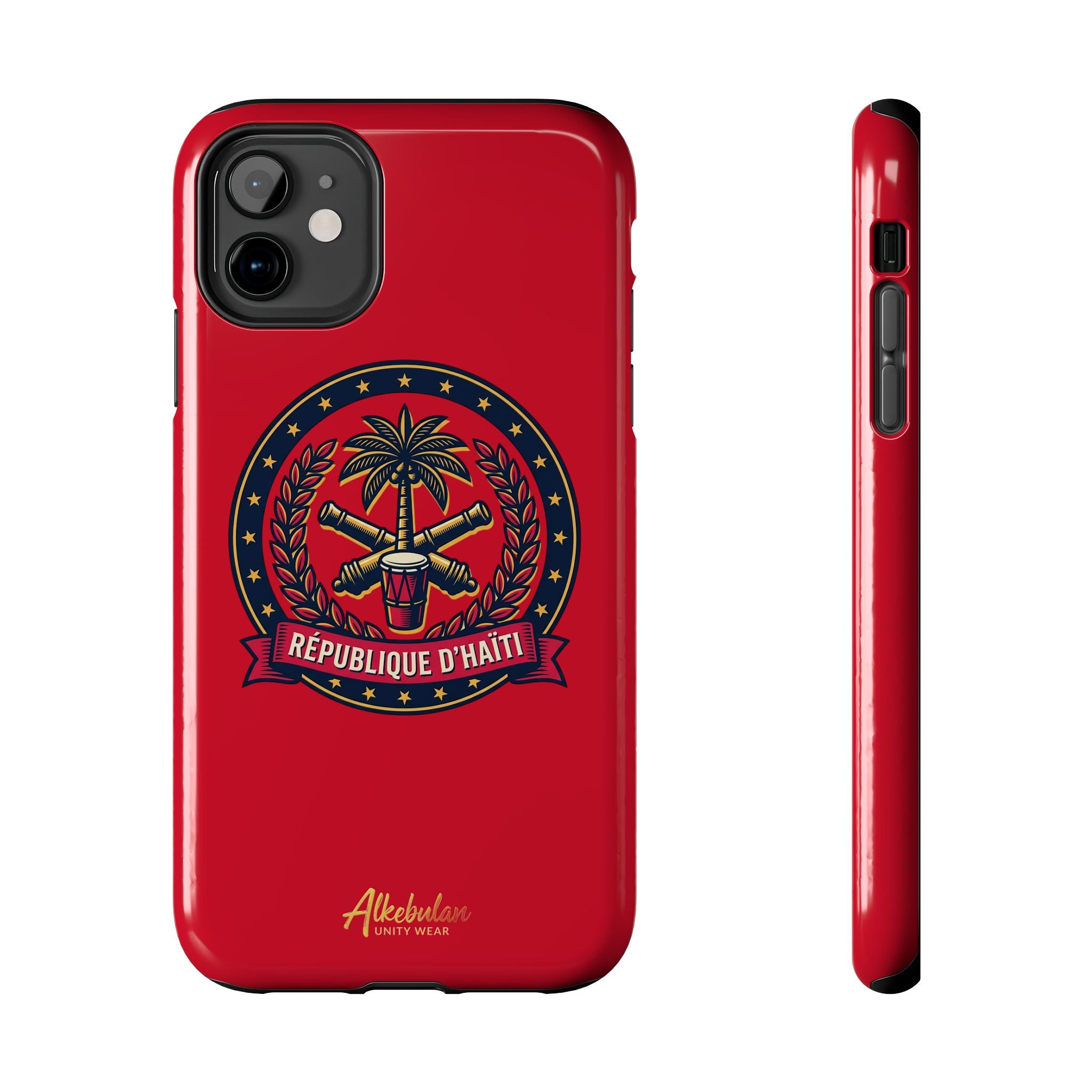 République d’Haïti Crest Design tough phone cases