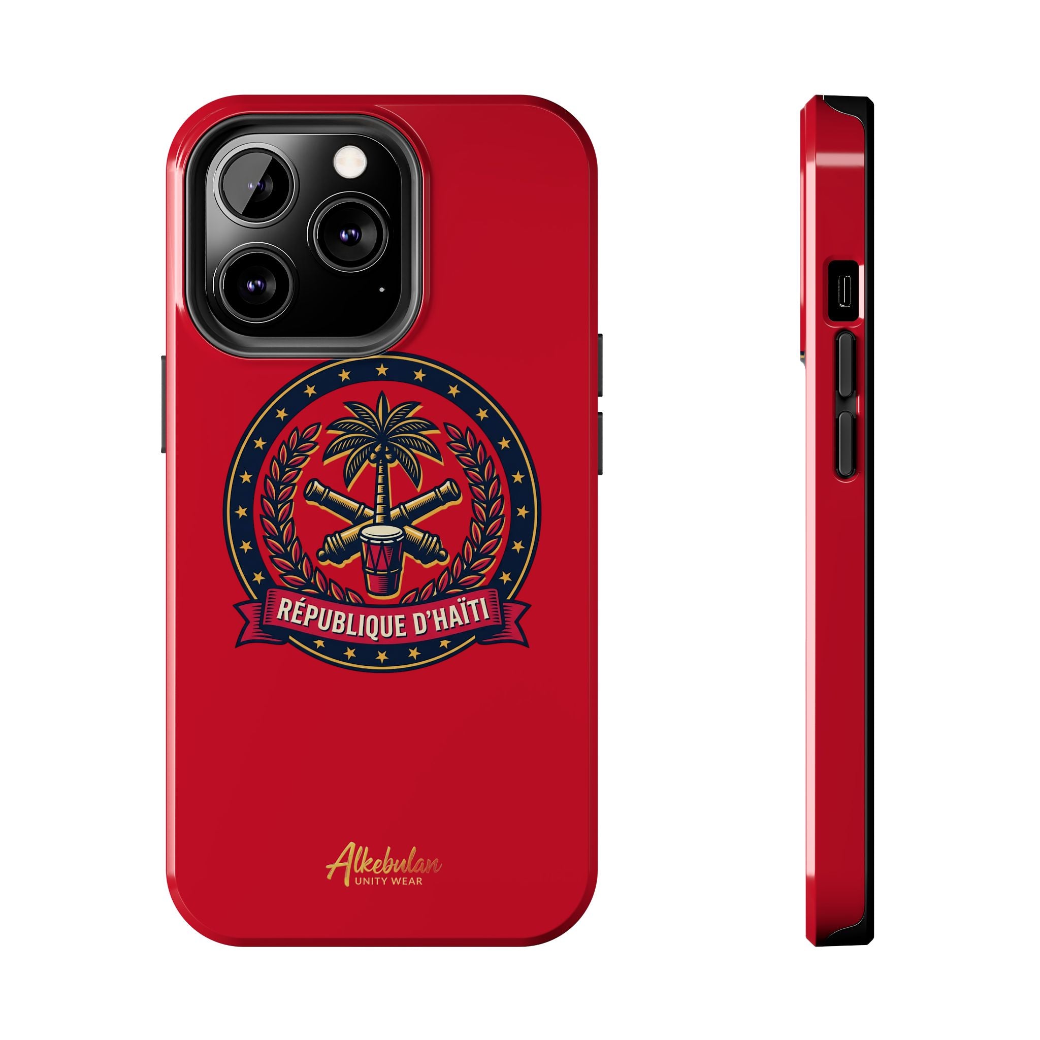 République d’Haïti Crest Design tough phone cases
