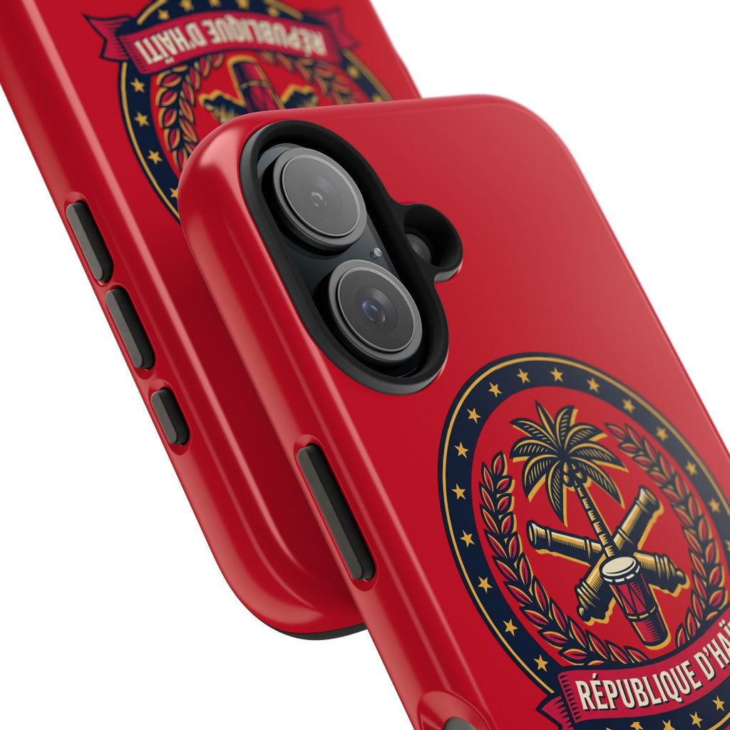 République d’Haïti Crest Design tough phone cases