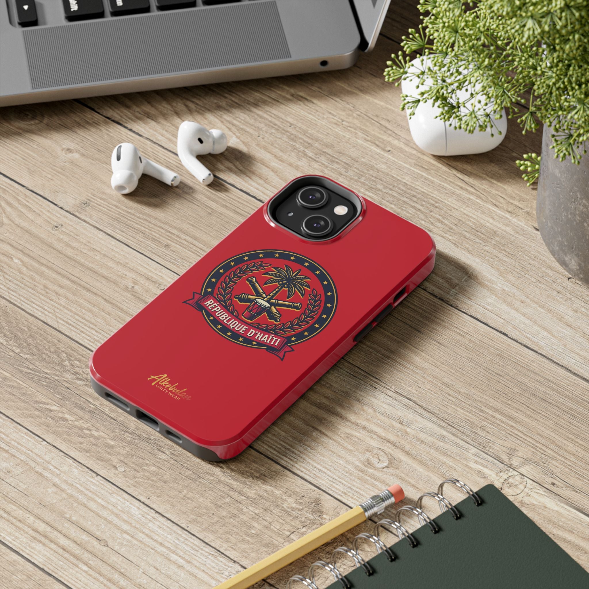 République d’Haïti Crest Design tough phone cases