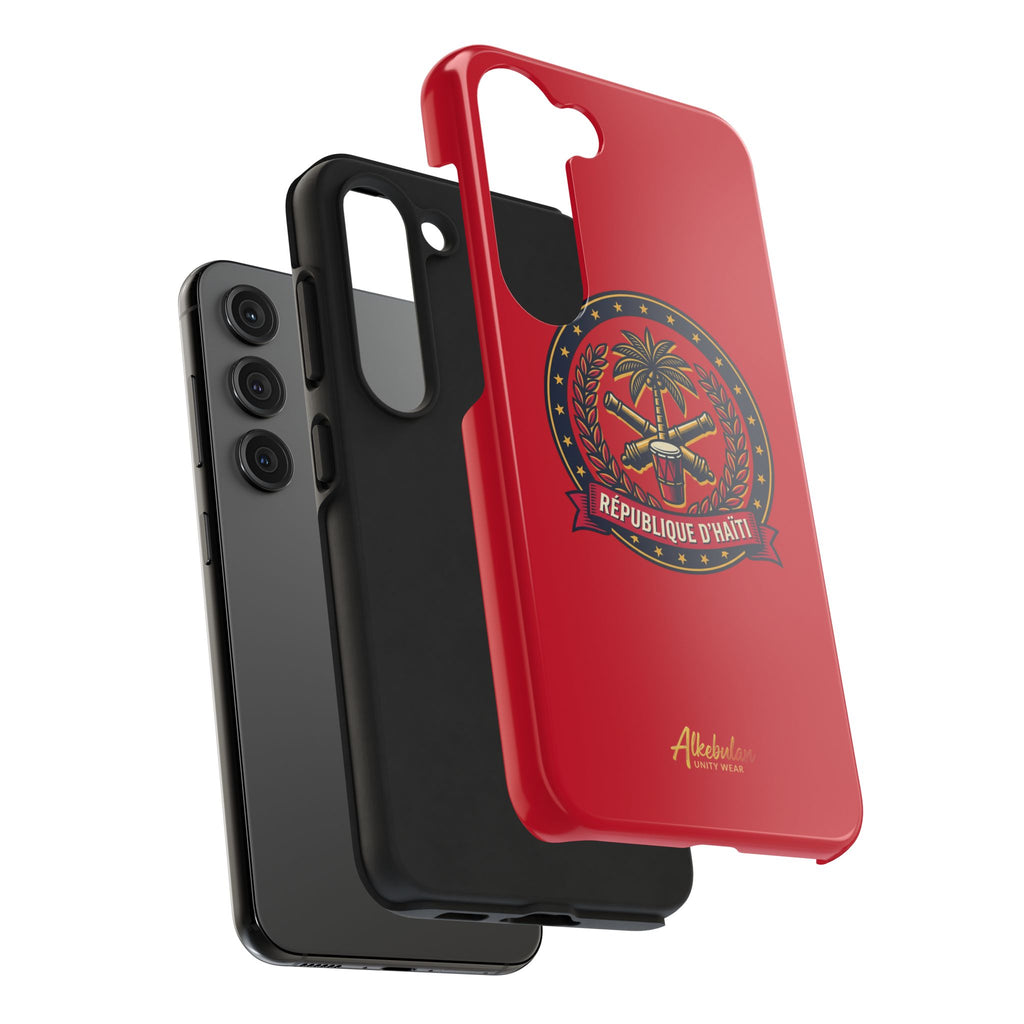 République d’Haïti Crest Design tough phone cases