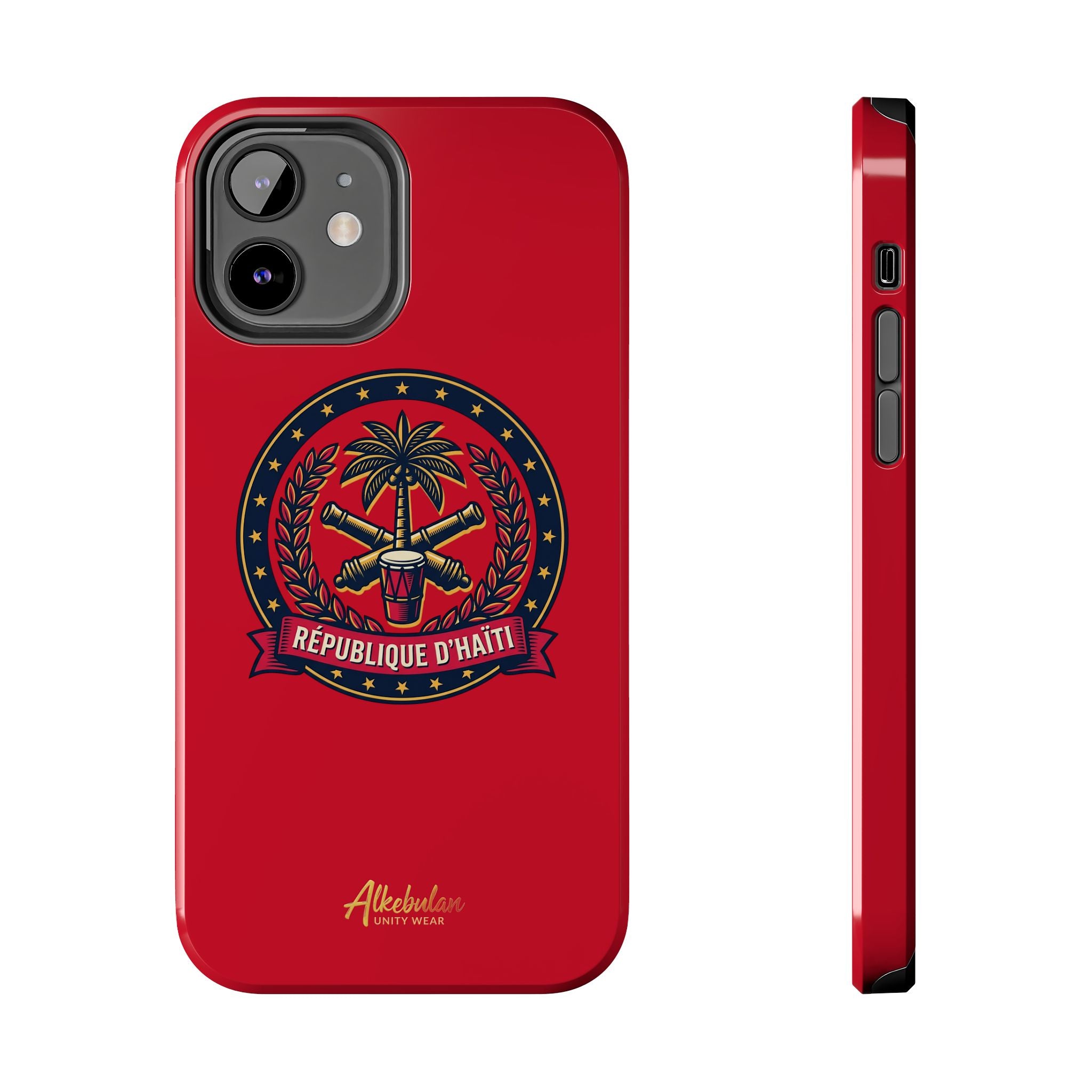 République d’Haïti Crest Design tough phone cases