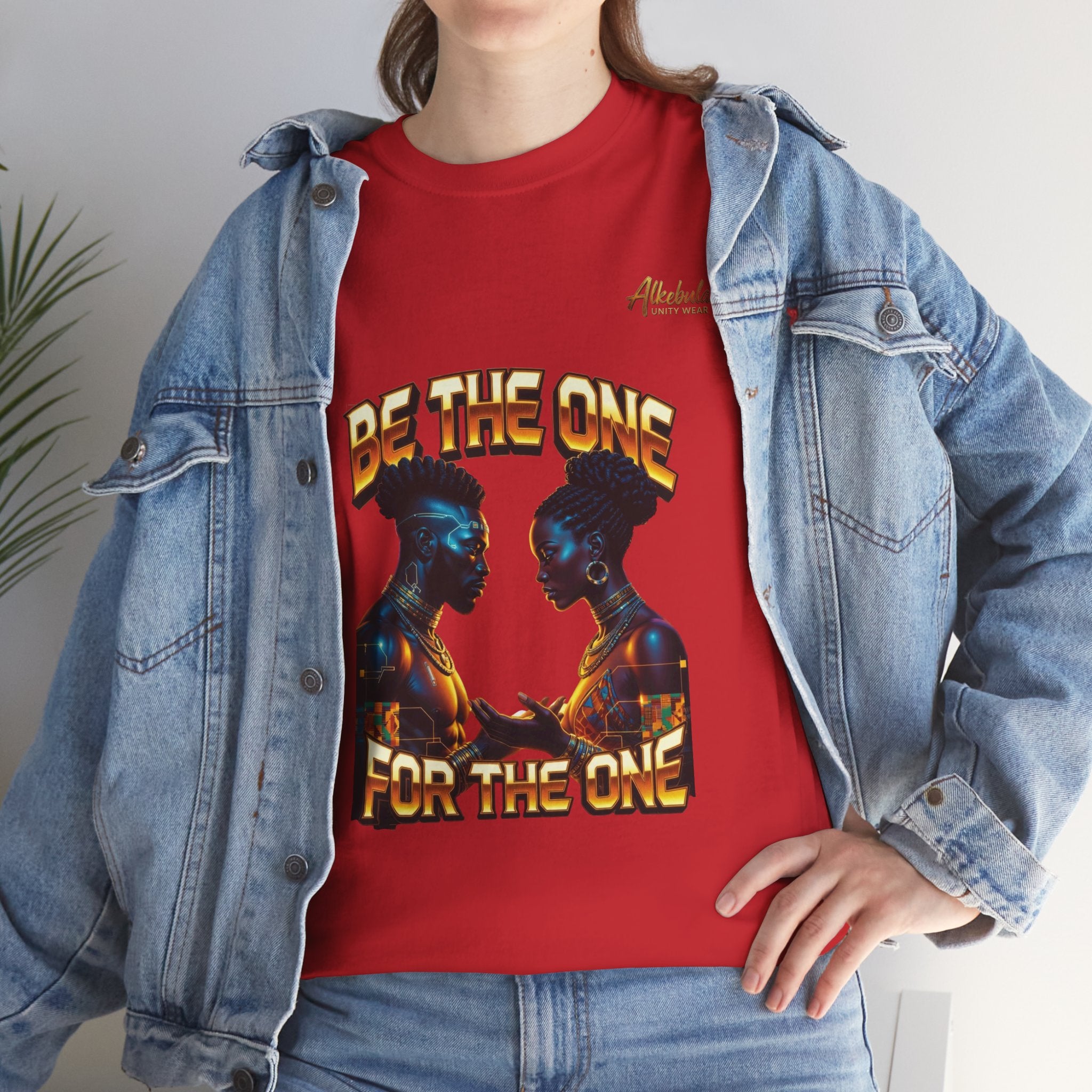 BE THE ONE For The One Unisex Premium Graphic Tee Unisex Heavy Cotton Tee
