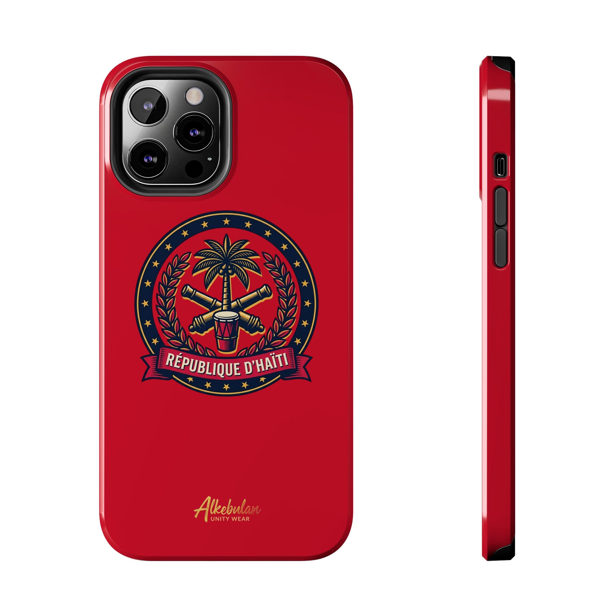 République d’Haïti Crest Design tough phone cases