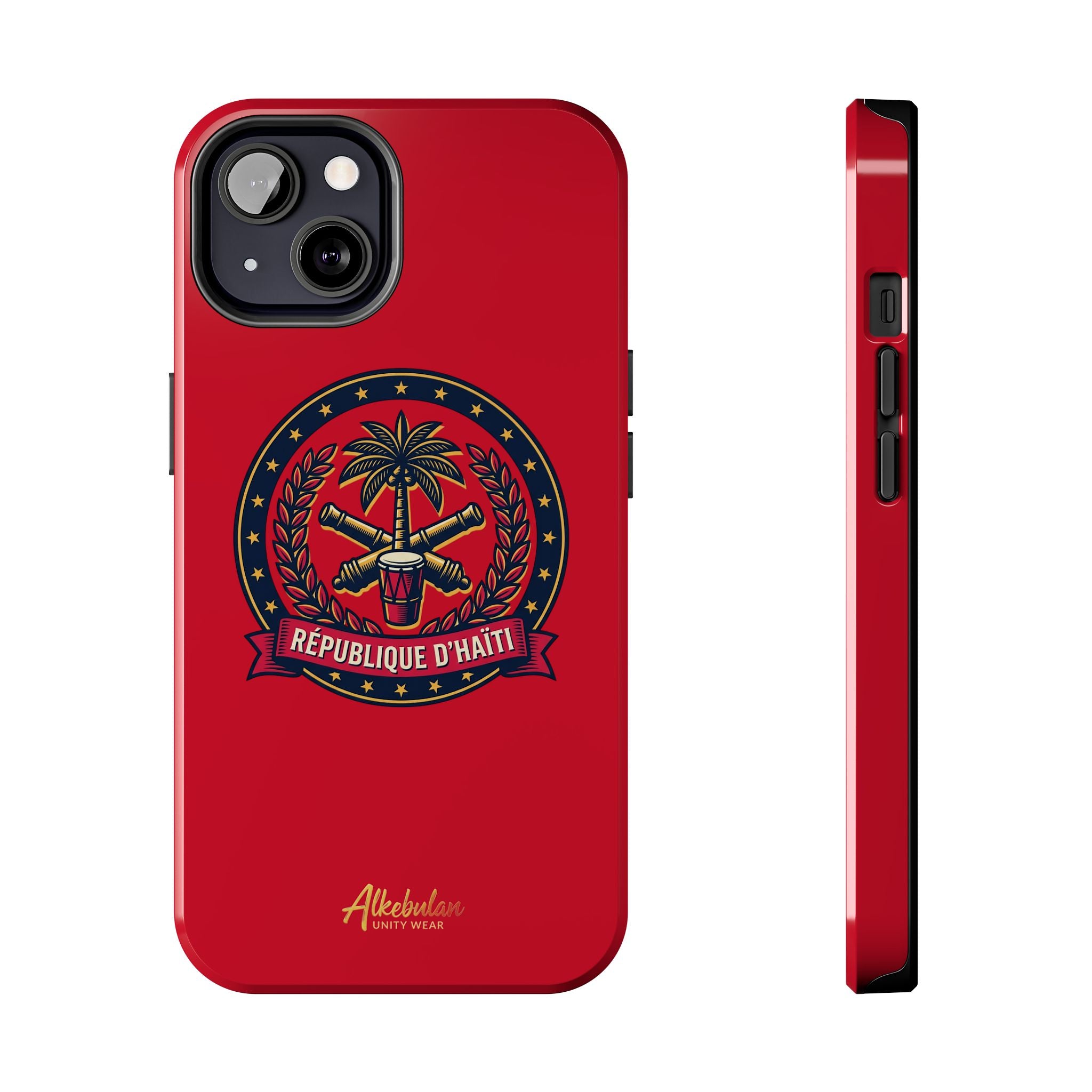 République d’Haïti Crest Design tough phone cases