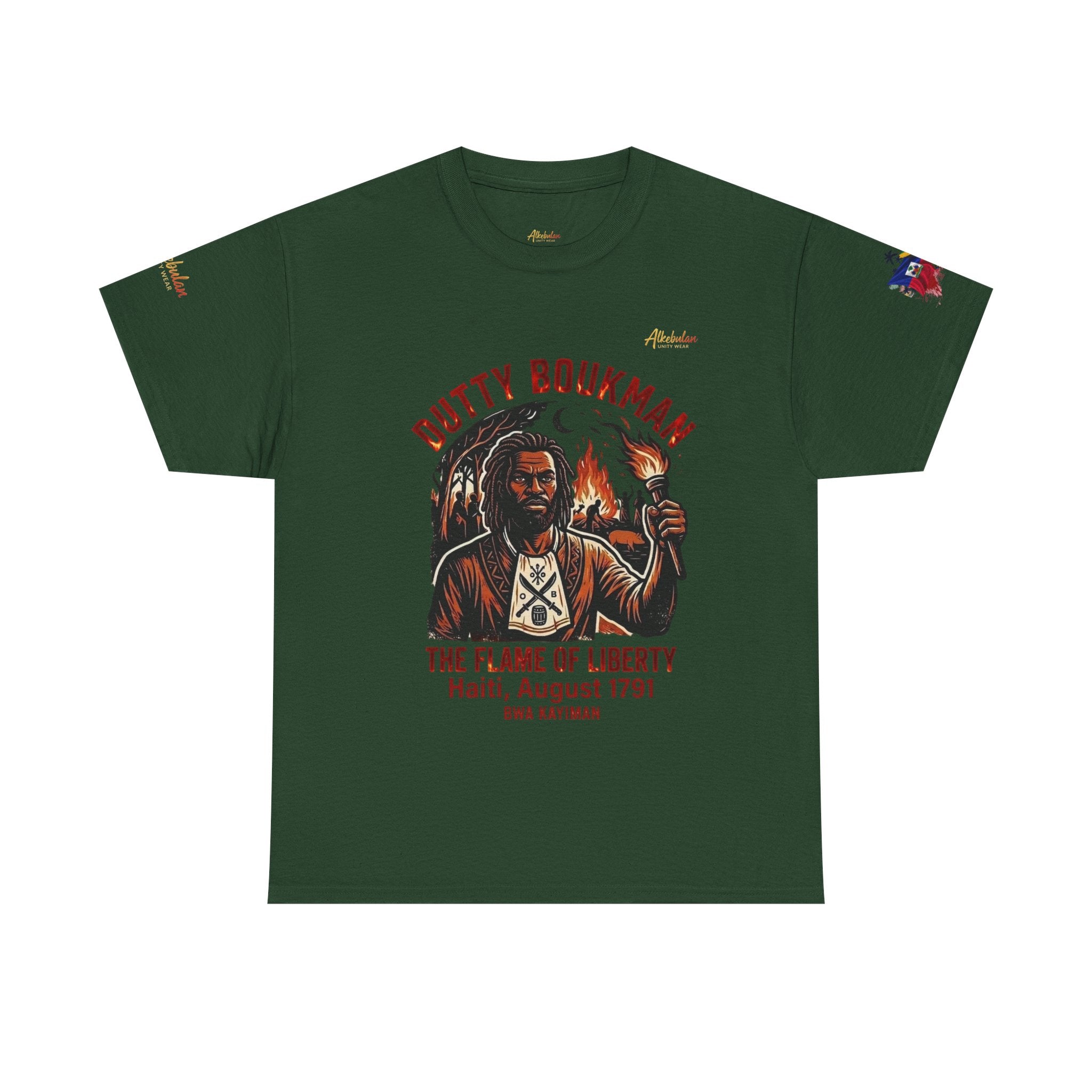 Dutty Boukman – The Flame of Liberty Tee