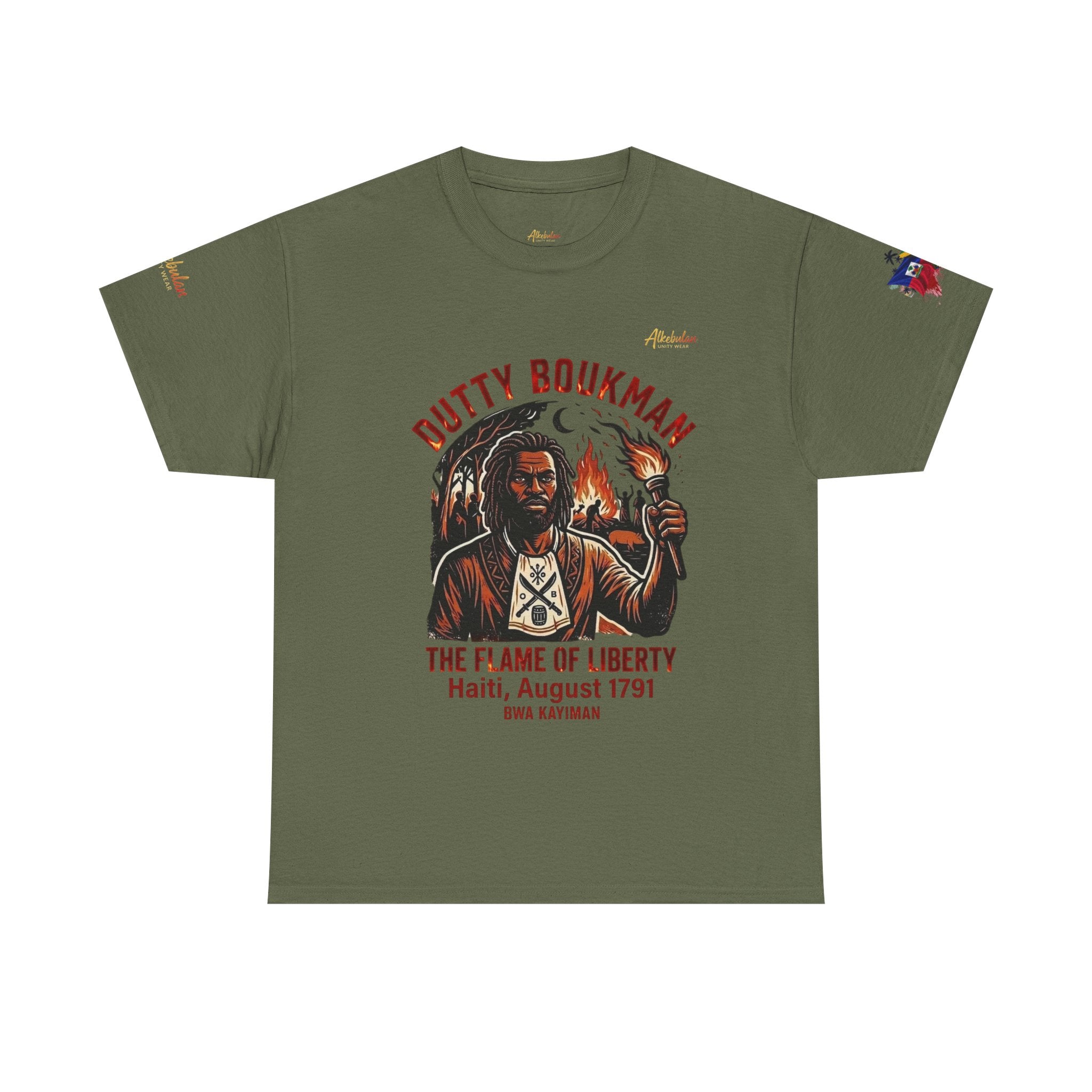 Dutty Boukman – The Flame of Liberty Tee