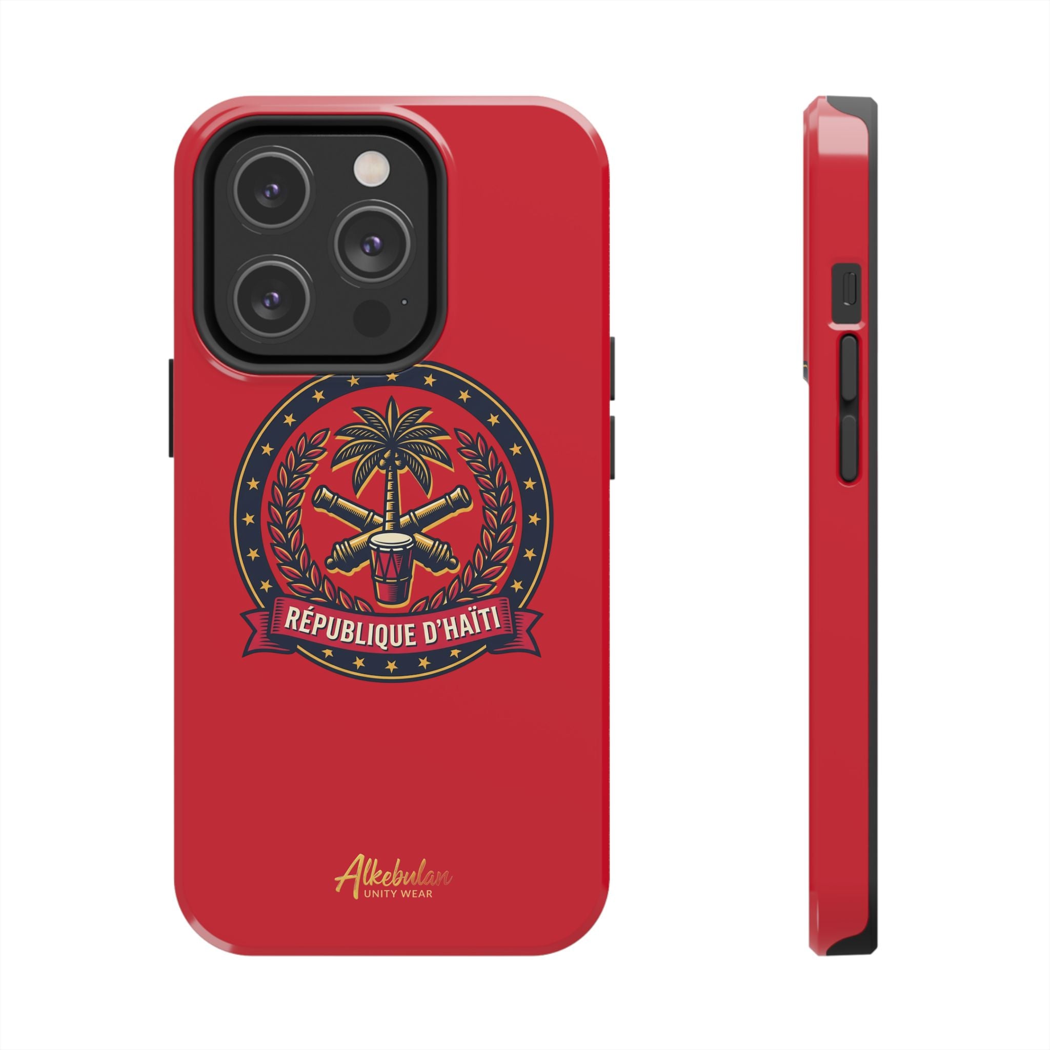 République d’Haïti Crest Design tough phone cases