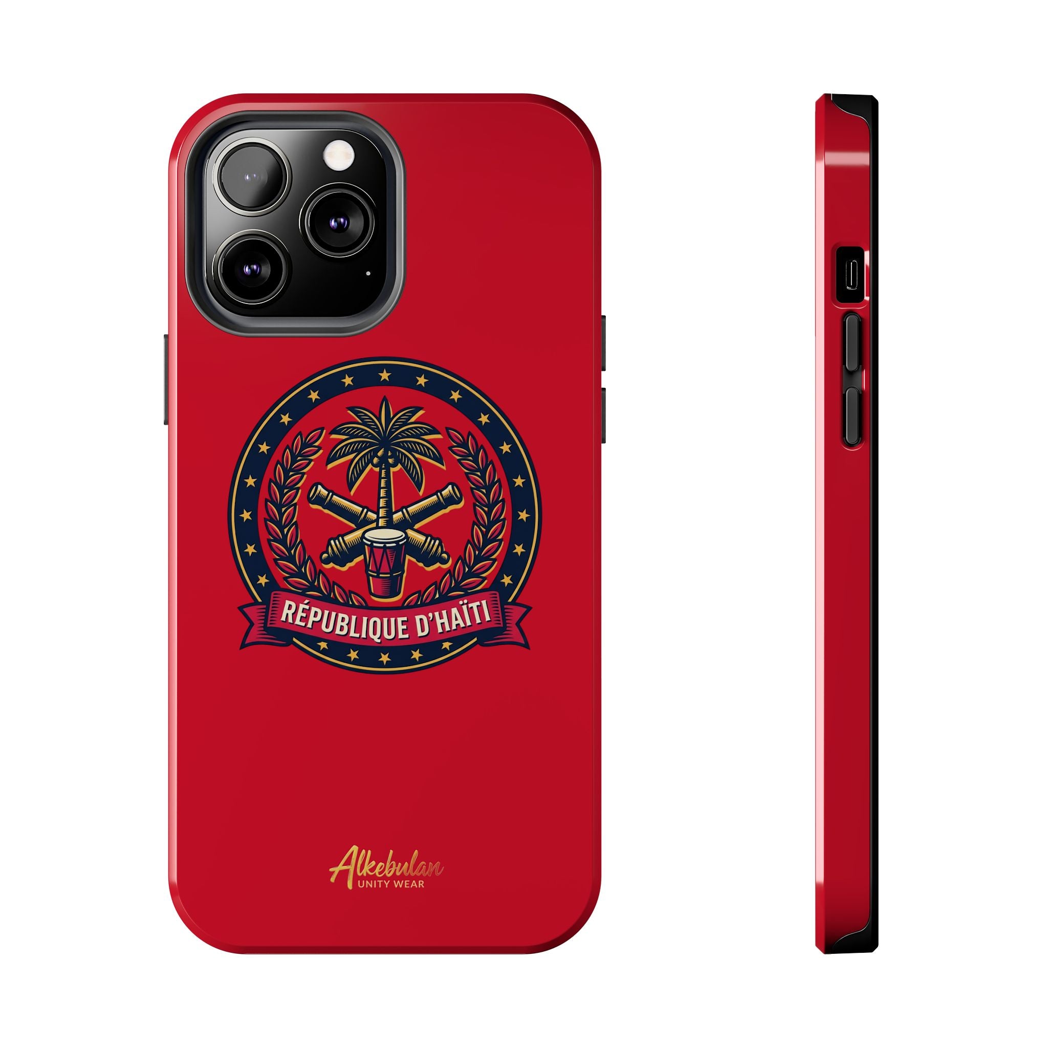 République d’Haïti Crest Design tough phone cases