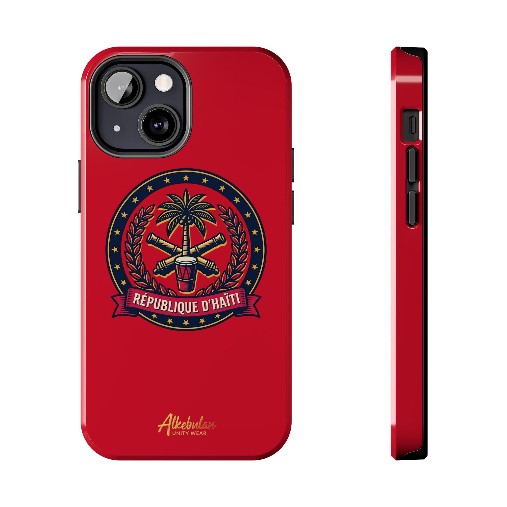 République d’Haïti Crest Design tough phone cases