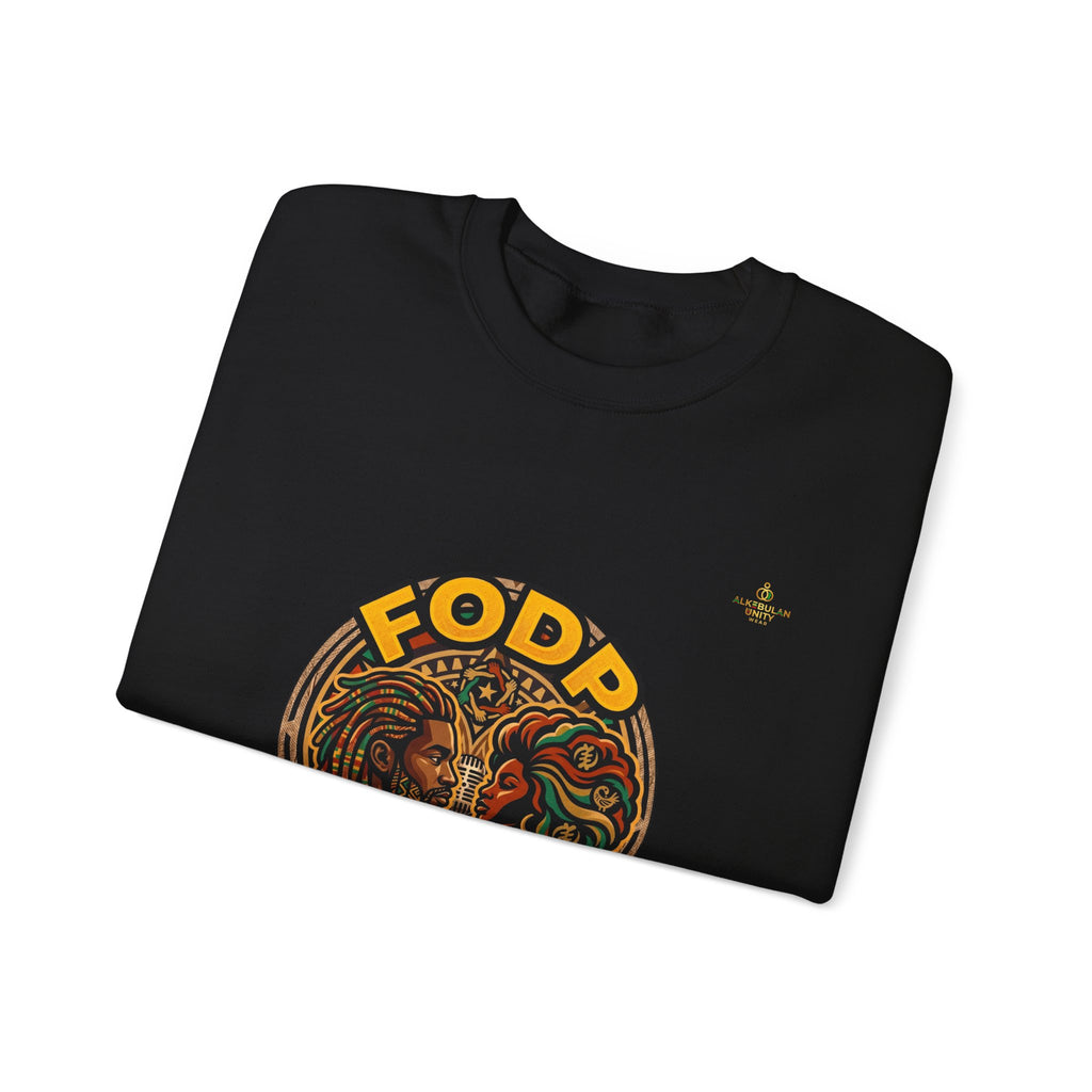 FODD Podcast "Raise Your Frequency" Graphic Crewneck Sweatshirt