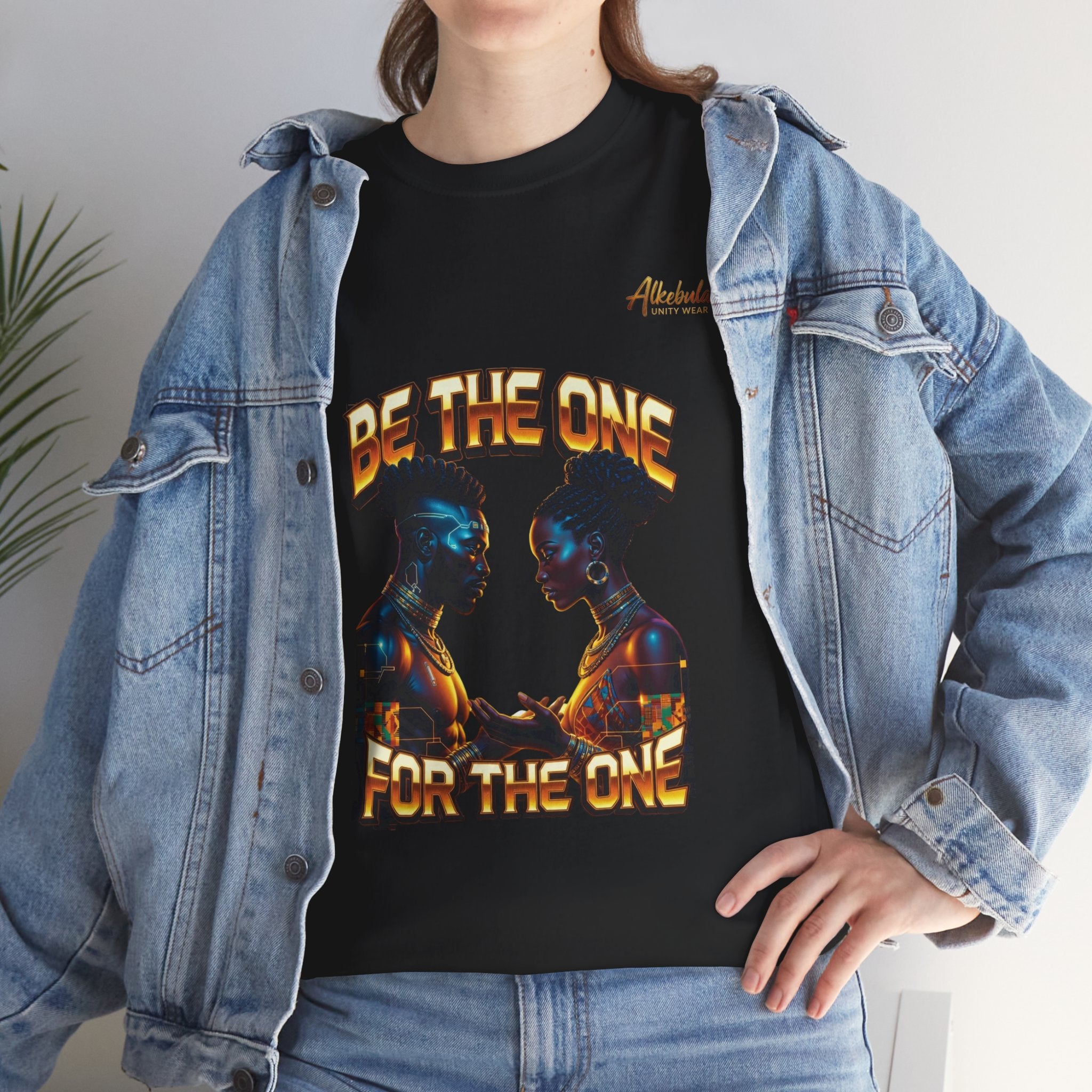 BE THE ONE For The One Unisex Premium Graphic Tee Unisex Heavy Cotton Tee