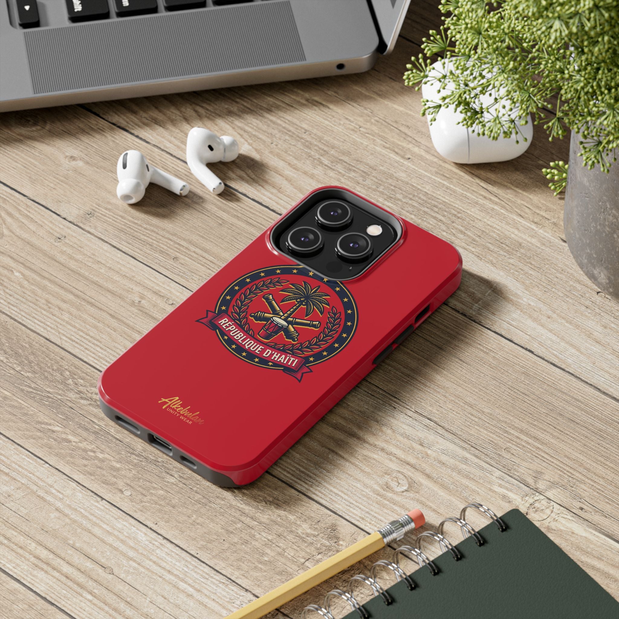 République d’Haïti Crest Design tough phone cases