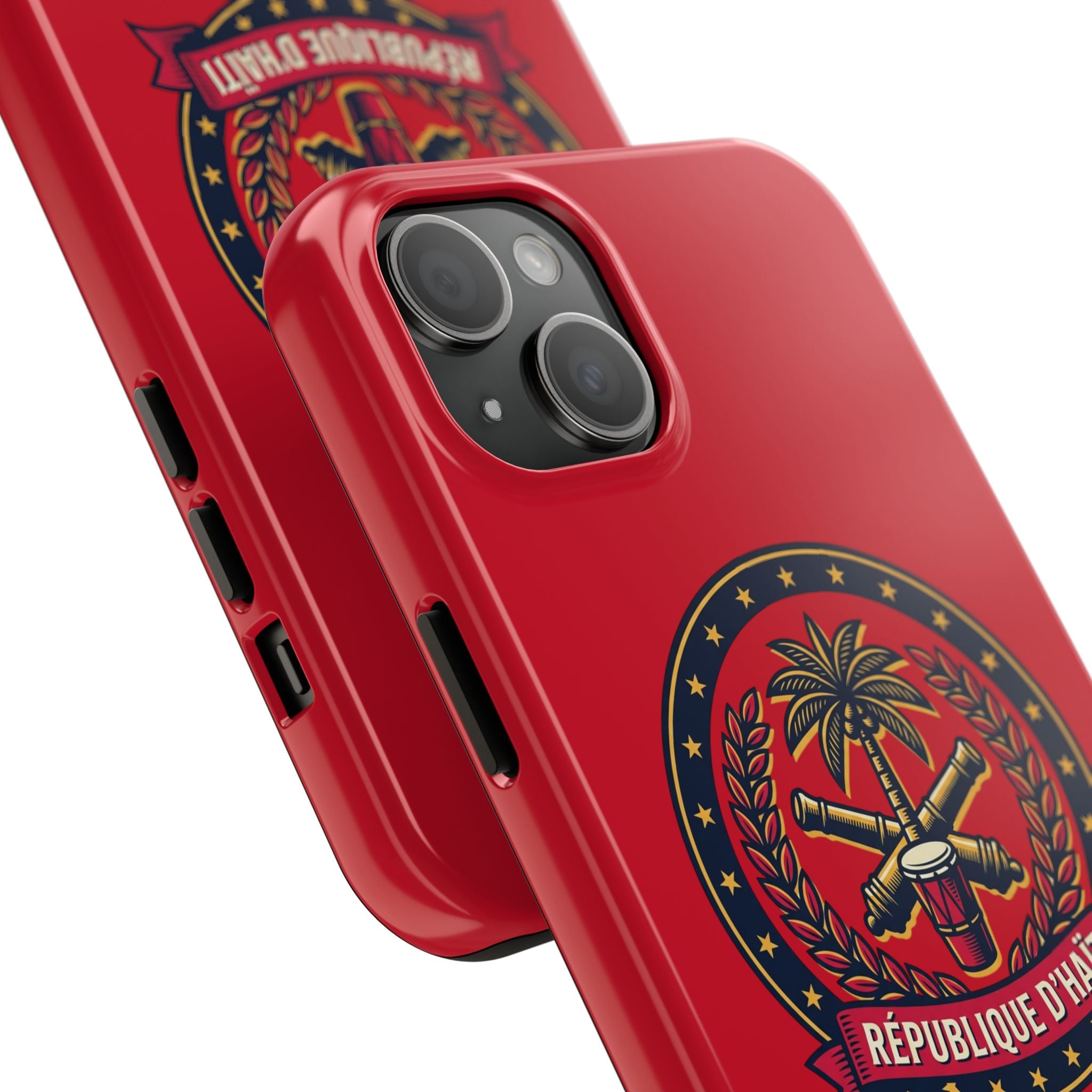 République d’Haïti Crest Design tough phone cases