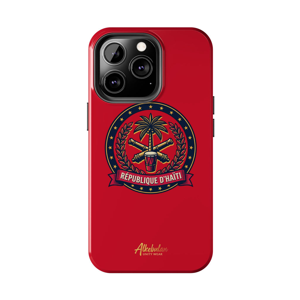 République d’Haïti Crest Design tough phone cases