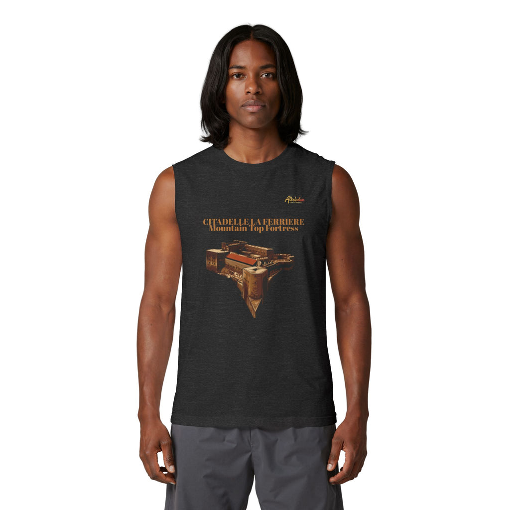 The Citadelle La Ferrière Unisex Tank Top – Haitian Heritage Collection