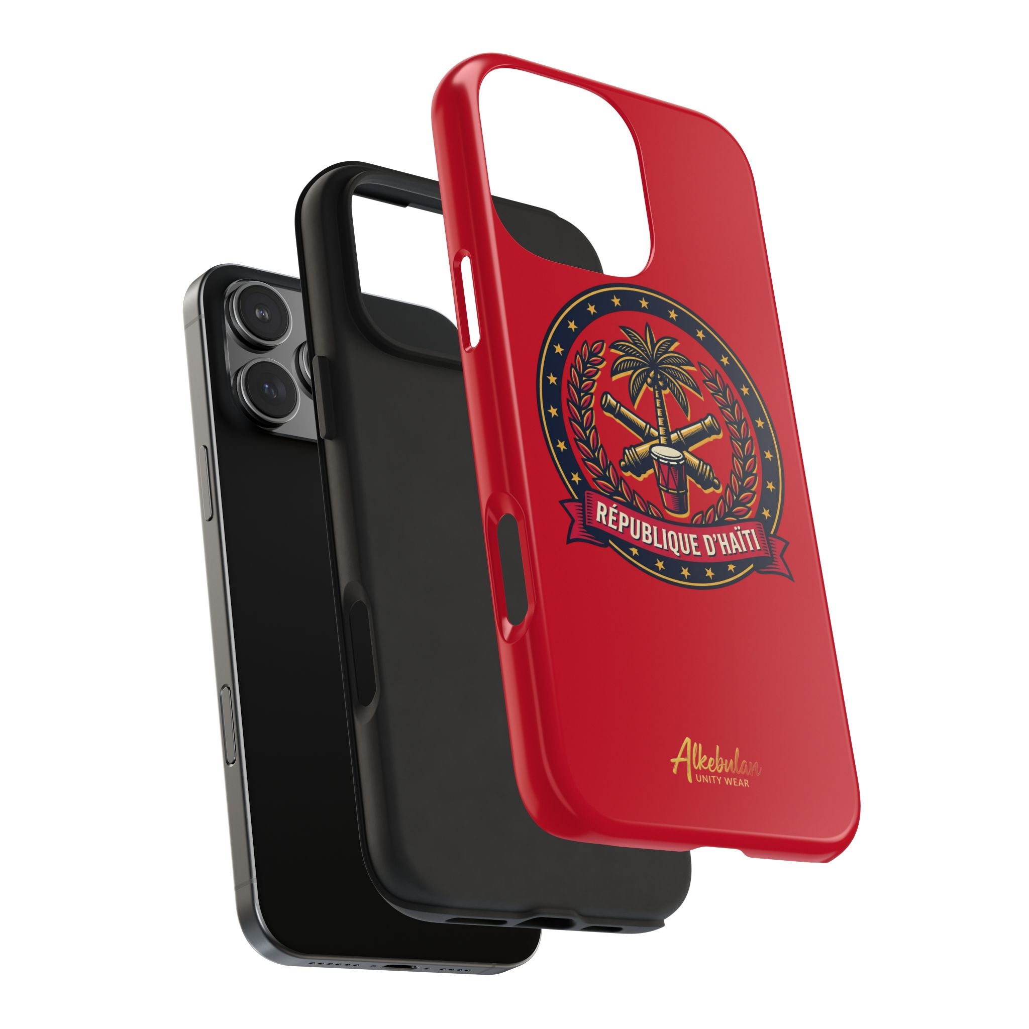 République d’Haïti Crest Design tough phone cases