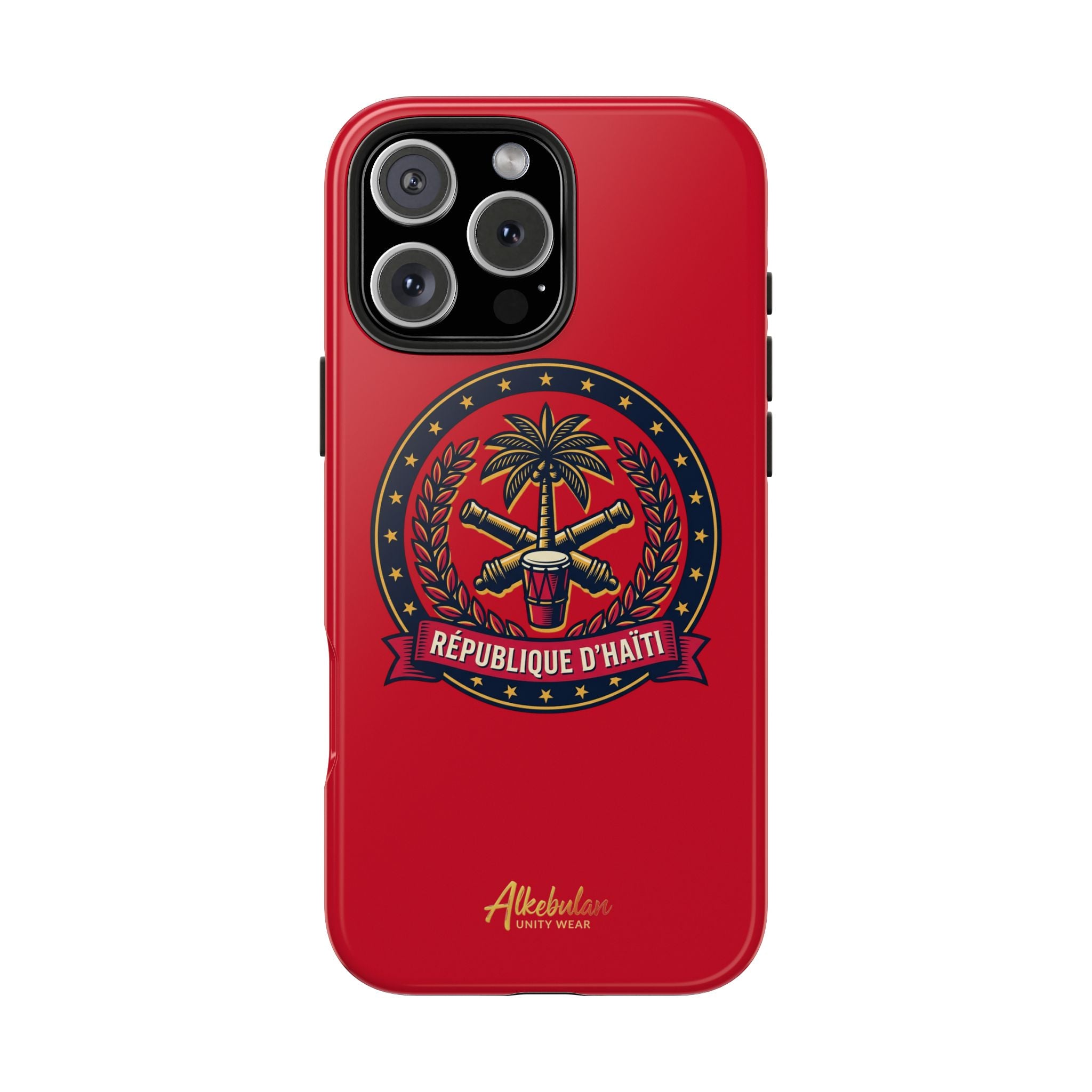 République d’Haïti Crest Design tough phone cases
