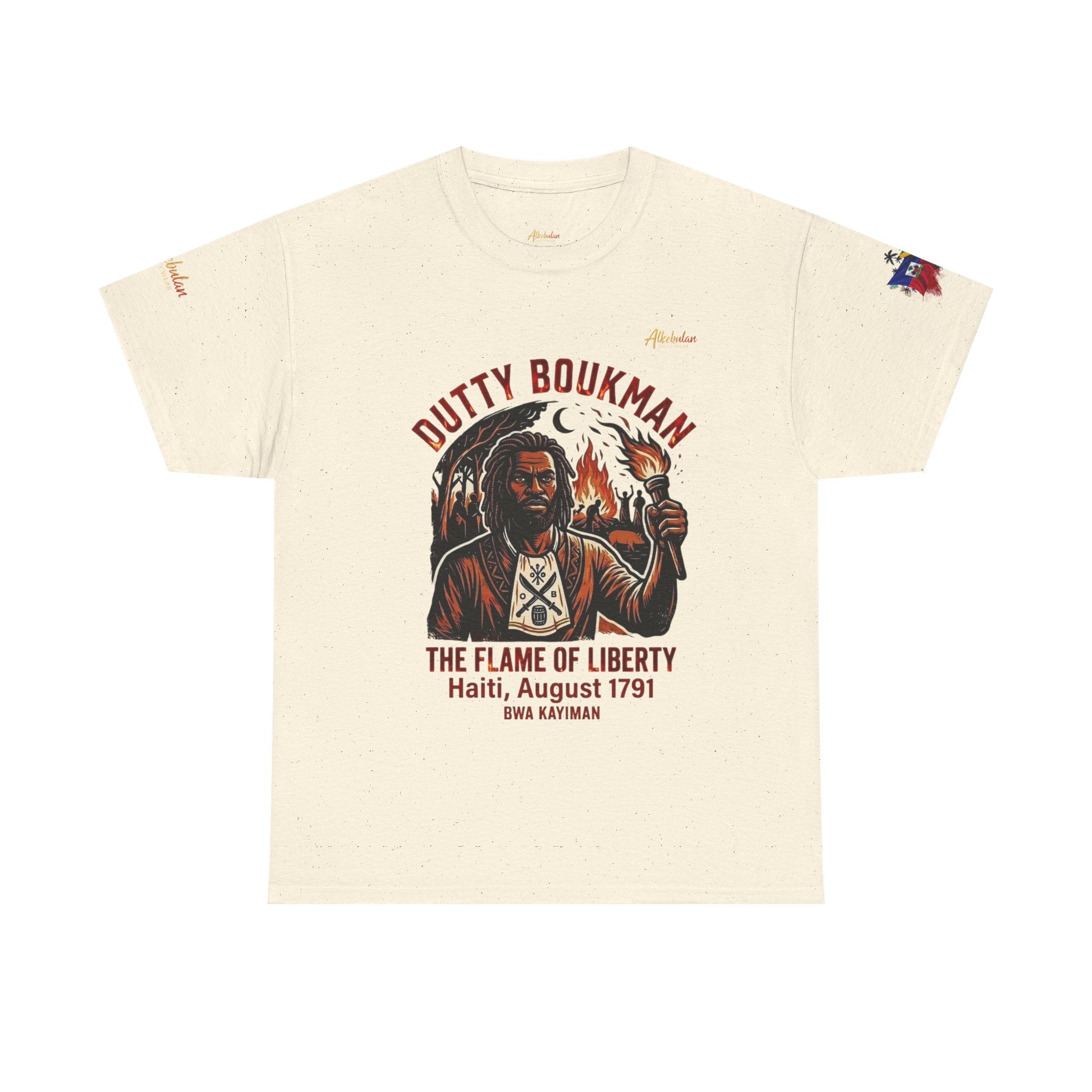 Dutty Boukman – The Flame of Liberty Tee