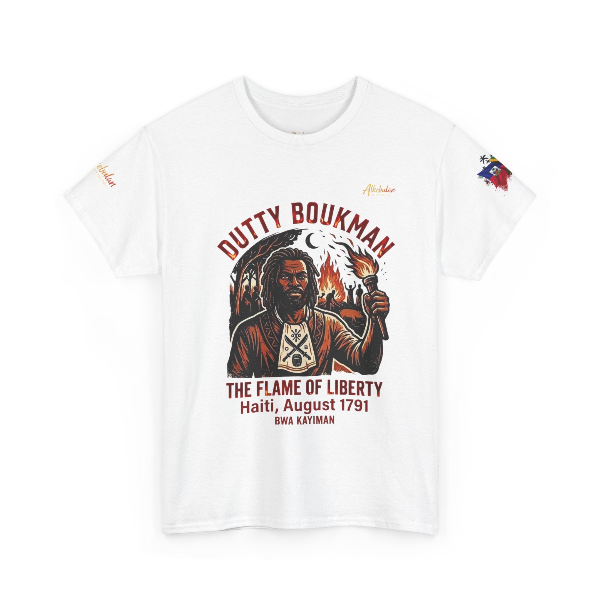 Dutty Boukman – The Flame of Liberty Tee