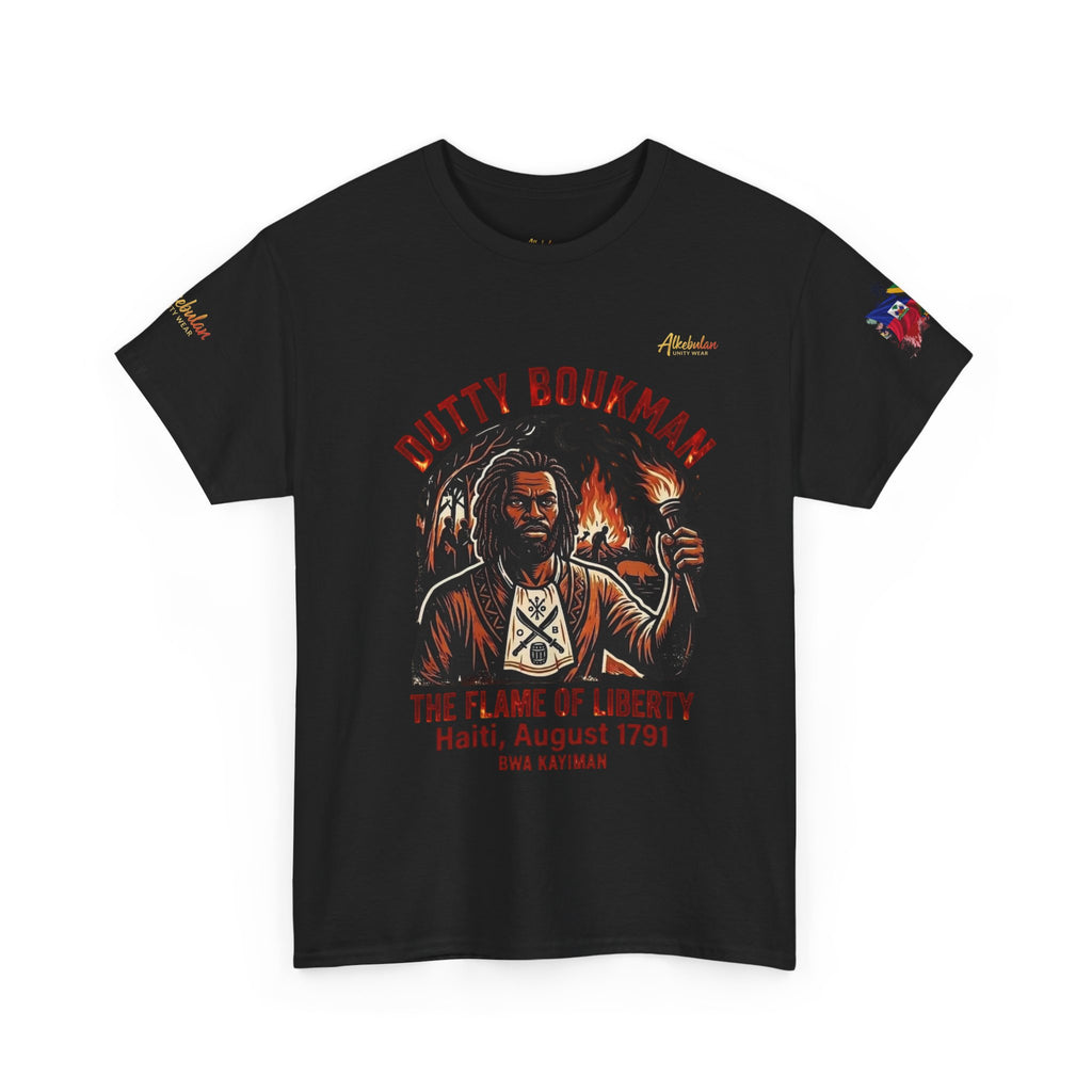 Dutty Boukman – The Flame of Liberty Tee