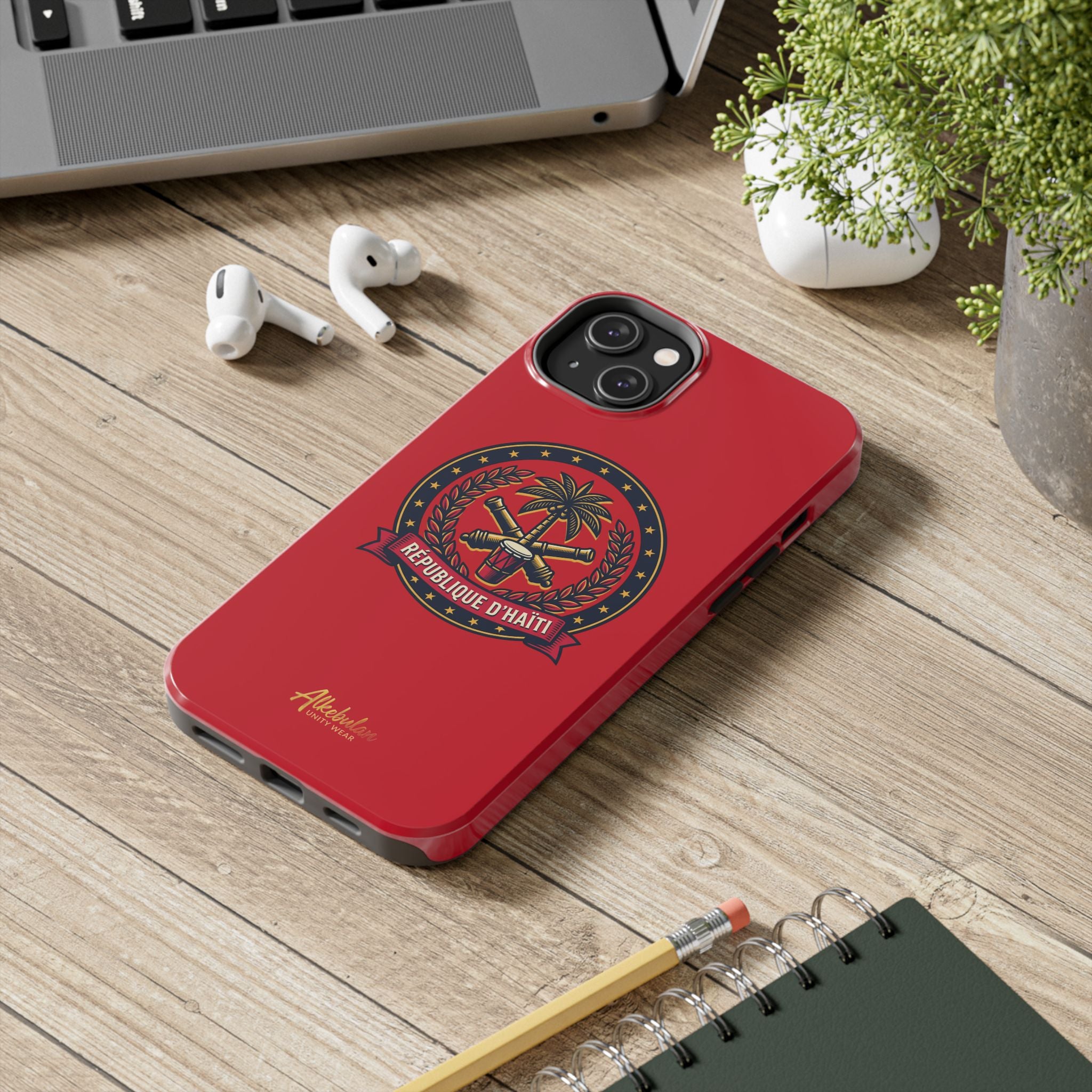 République d’Haïti Crest Design tough phone cases