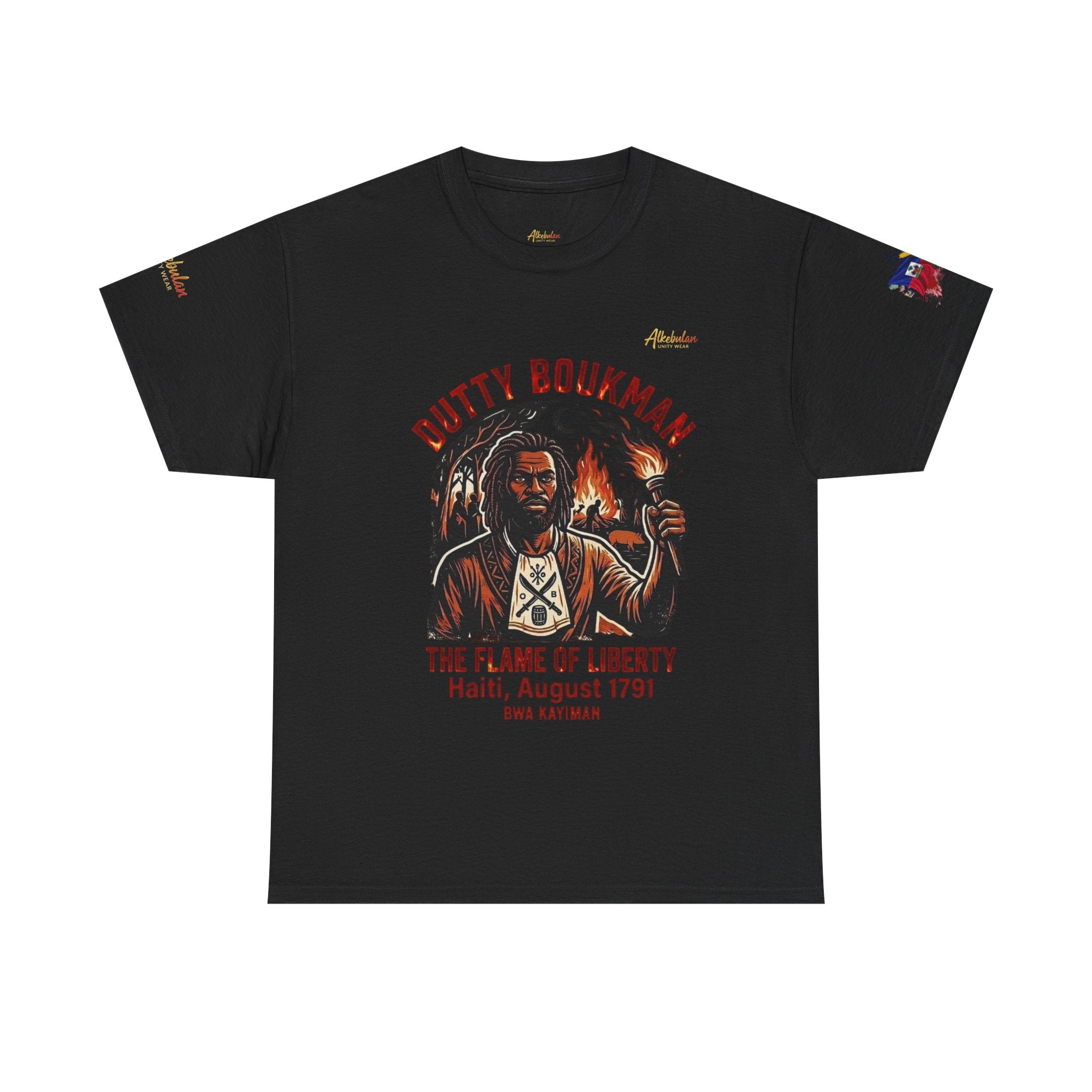 Dutty Boukman – The Flame of Liberty Tee
